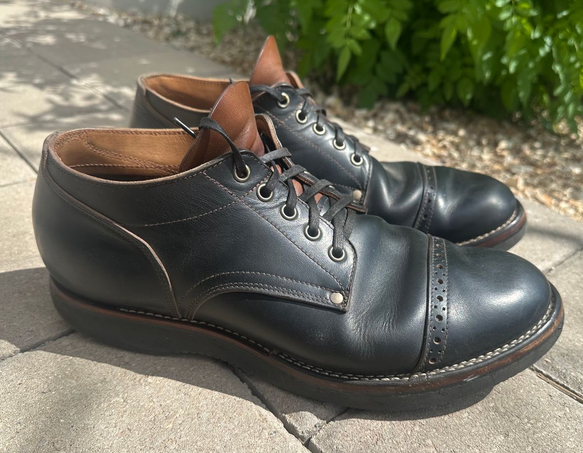 Photo by austinrylees on April 4, 2026 of the New River Boot Quade in Horween Horse Front Strips.