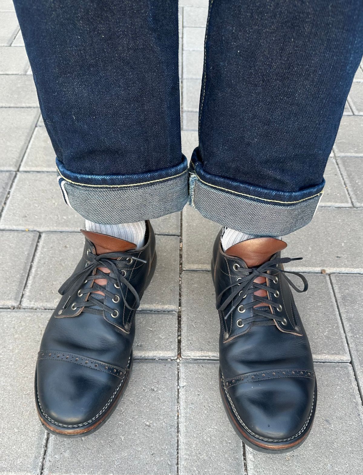 Photo by austinrylees on April 20, 2026 of the New River Boot Quade in Horween Horse Front Strips.