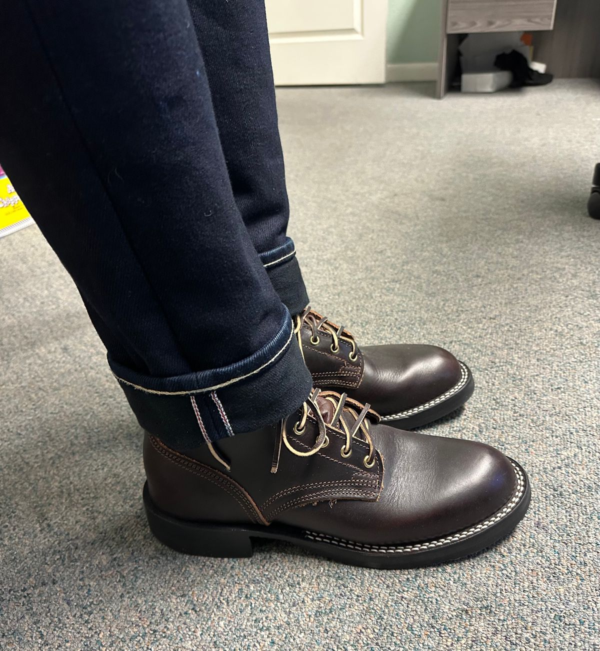 Photo by austinrylees on February 27, 2026 of the Nicks MTO in Wickett & Craig Walnut Double Stuff.