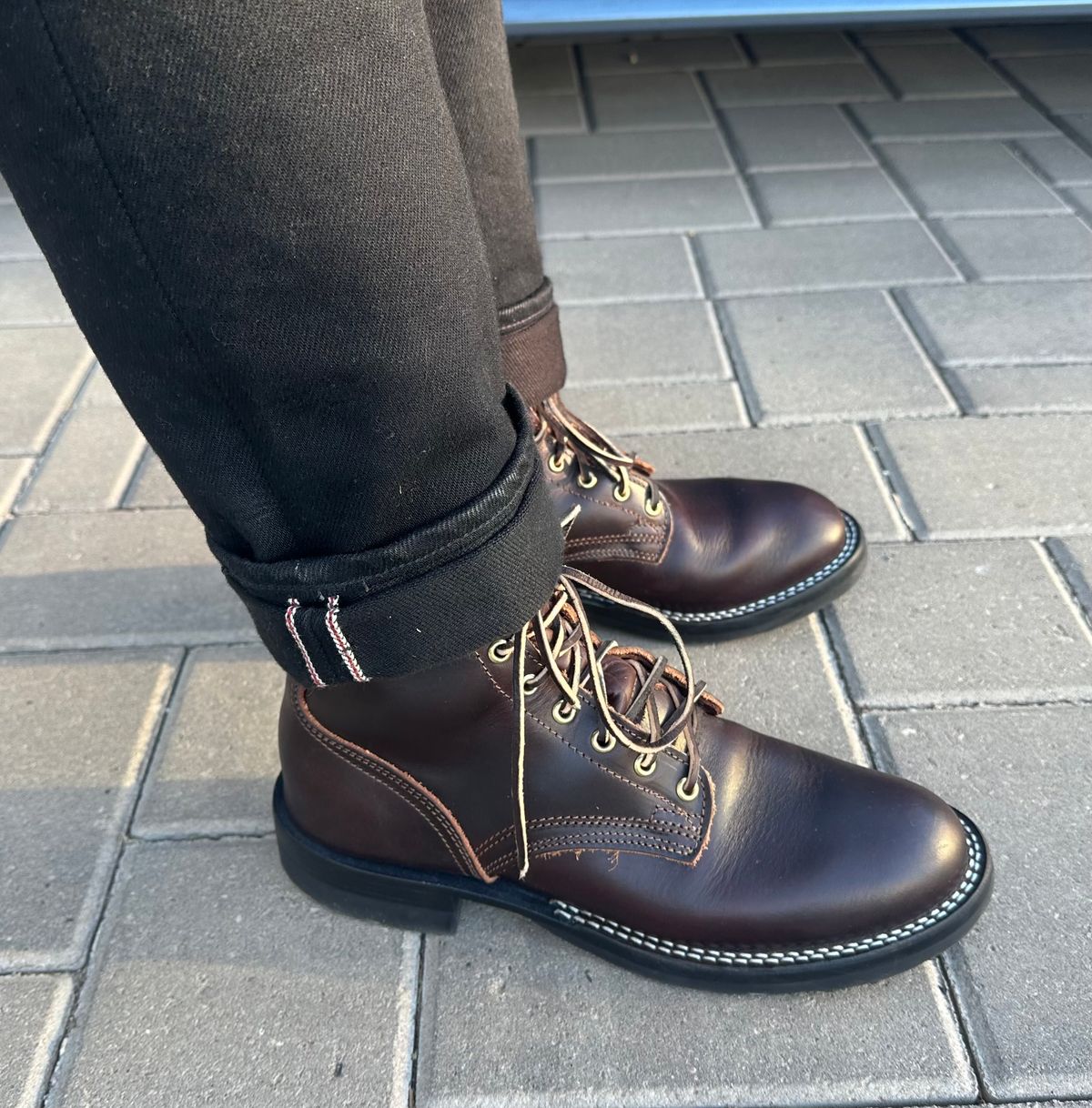 Photo by austinrylees on April 8, 2026 of the Nicks MTO in Wickett & Craig Walnut Double Stuff.