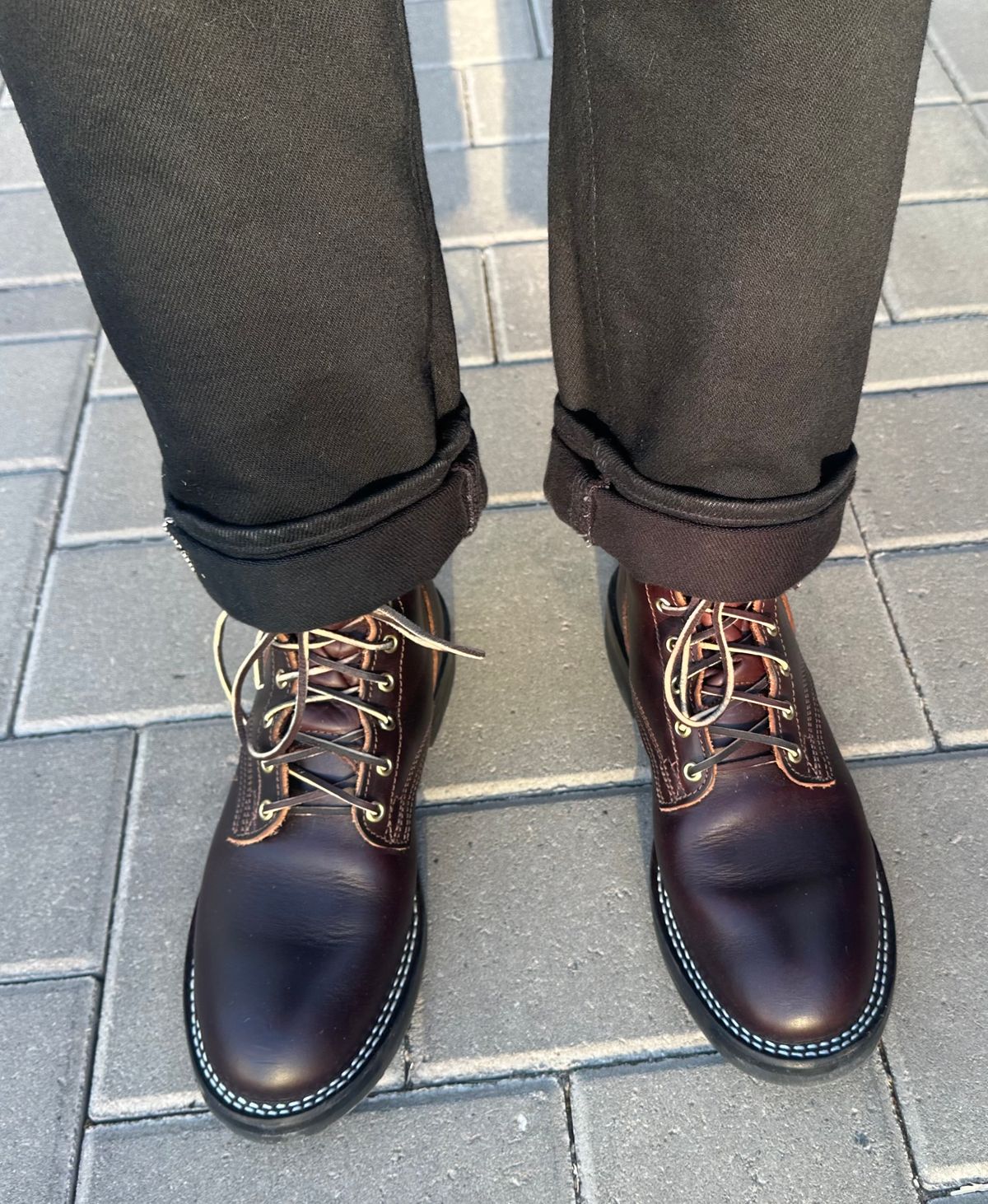 Photo by austinrylees on April 8, 2026 of the Nicks MTO in Wickett & Craig Walnut Double Stuff.