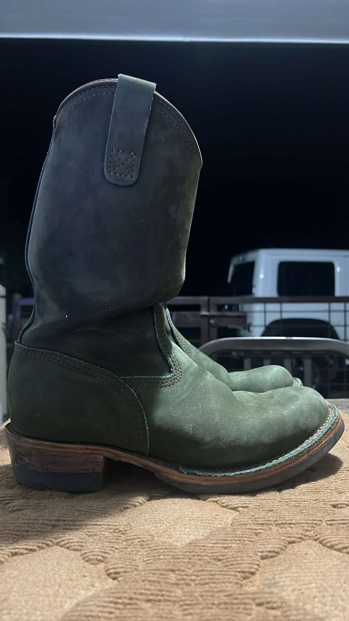Photo by elmer.richard on February 5, 2025 of the Wesco Morrison in Olive Burlap.