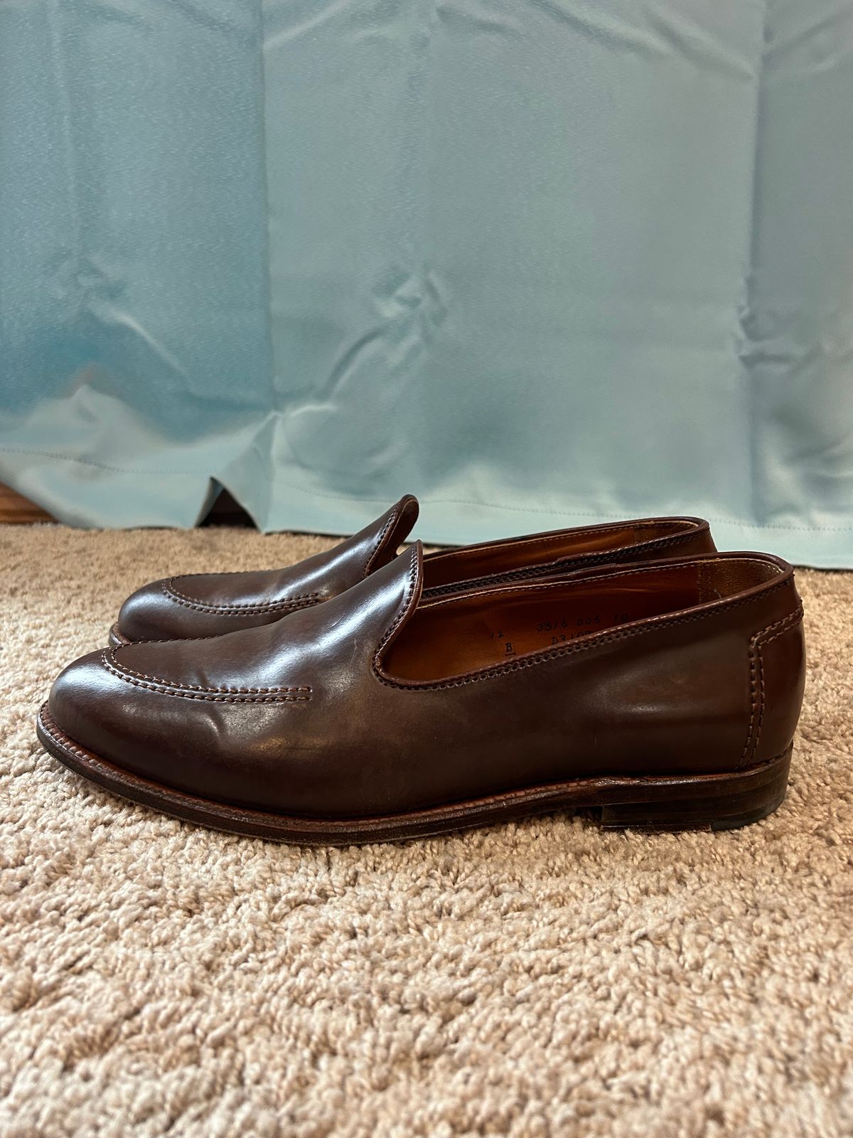 Photo by maguire6859 on December 3, 2023 of the Alden Plain Toe Loafer in Horween Ravello Shell Cordovan.