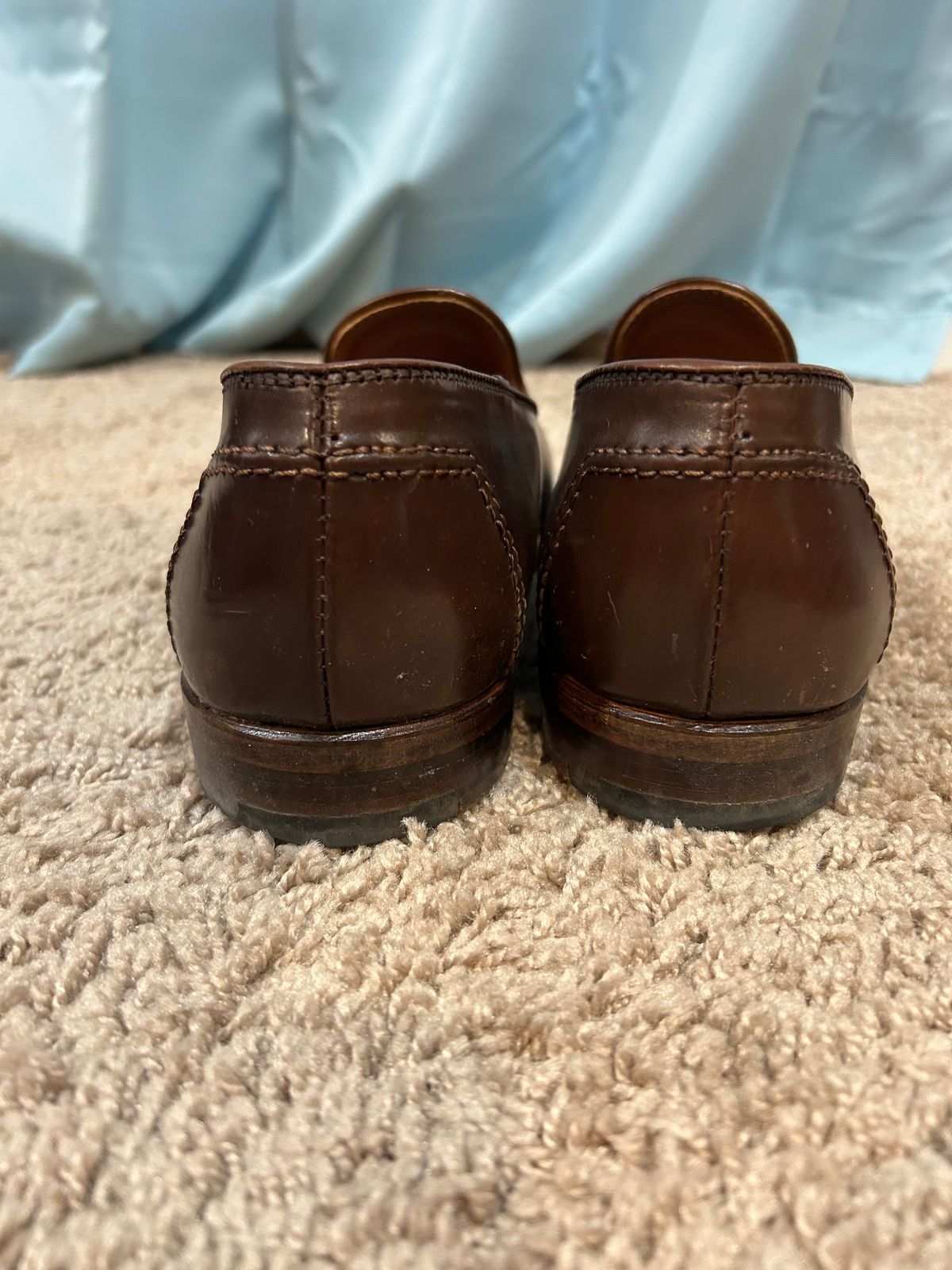 Photo by maguire6859 on February 3, 2024 of the Alden Plain Toe Loafer in Horween Ravello Shell Cordovan.
