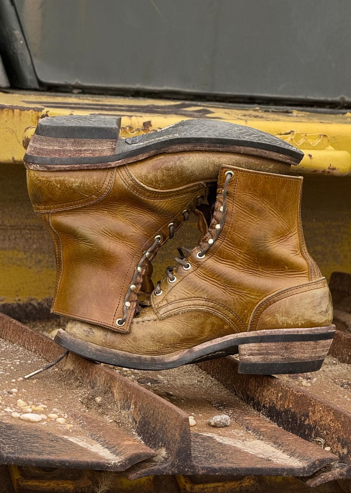 Photo by DocLineman on March 27, 2026 of the Nicks Ranger MTO in Horween Acorn Cypress.