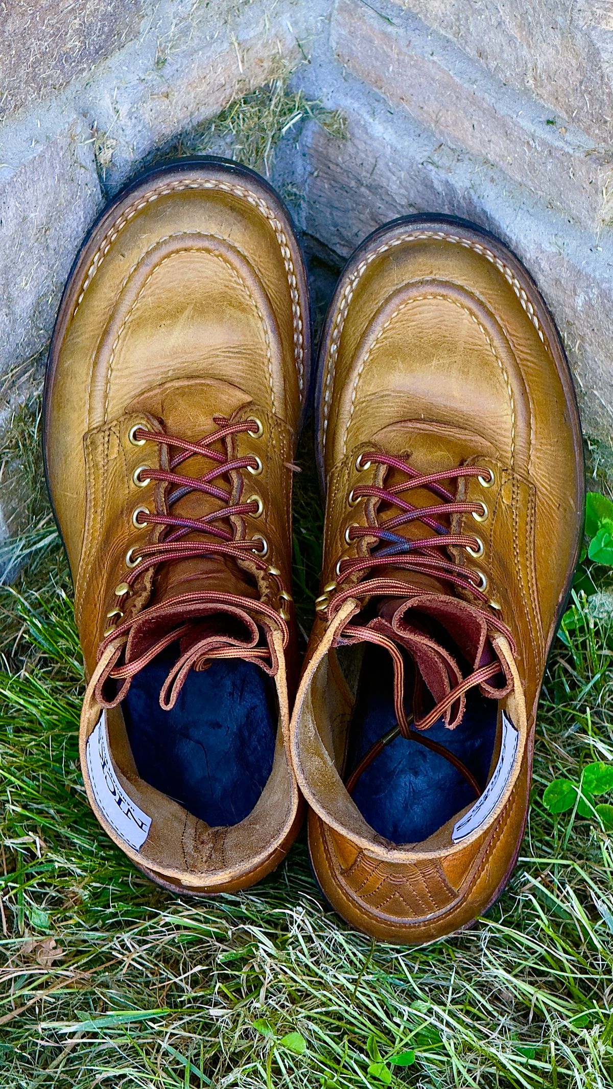 Photo by DocLineman on June 24, 2026 of the Nicks Ranger MTO in Horween Acorn Cypress.