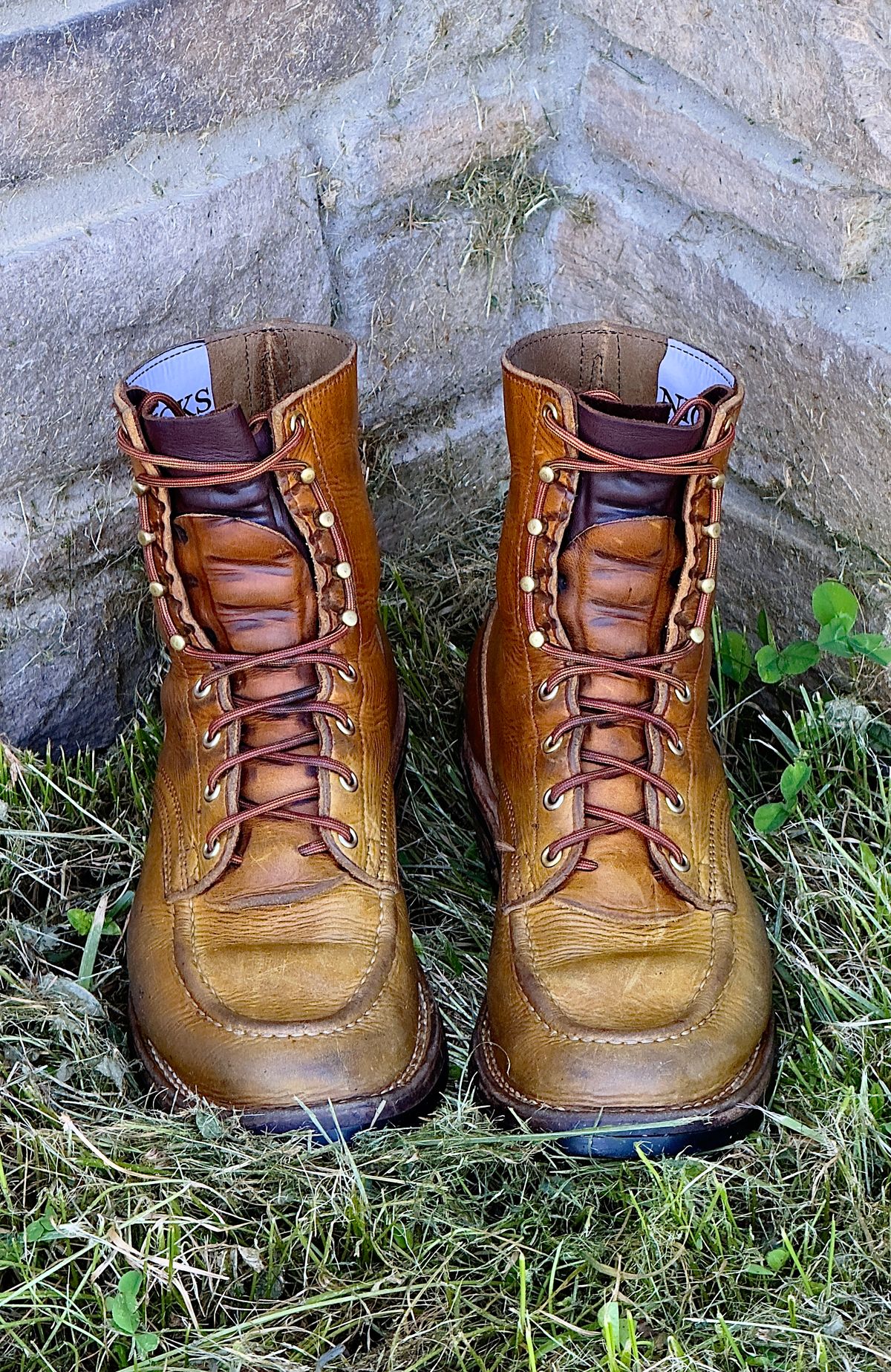 Photo by DocLineman on June 24, 2026 of the Nicks Ranger MTO in Horween Acorn Cypress.