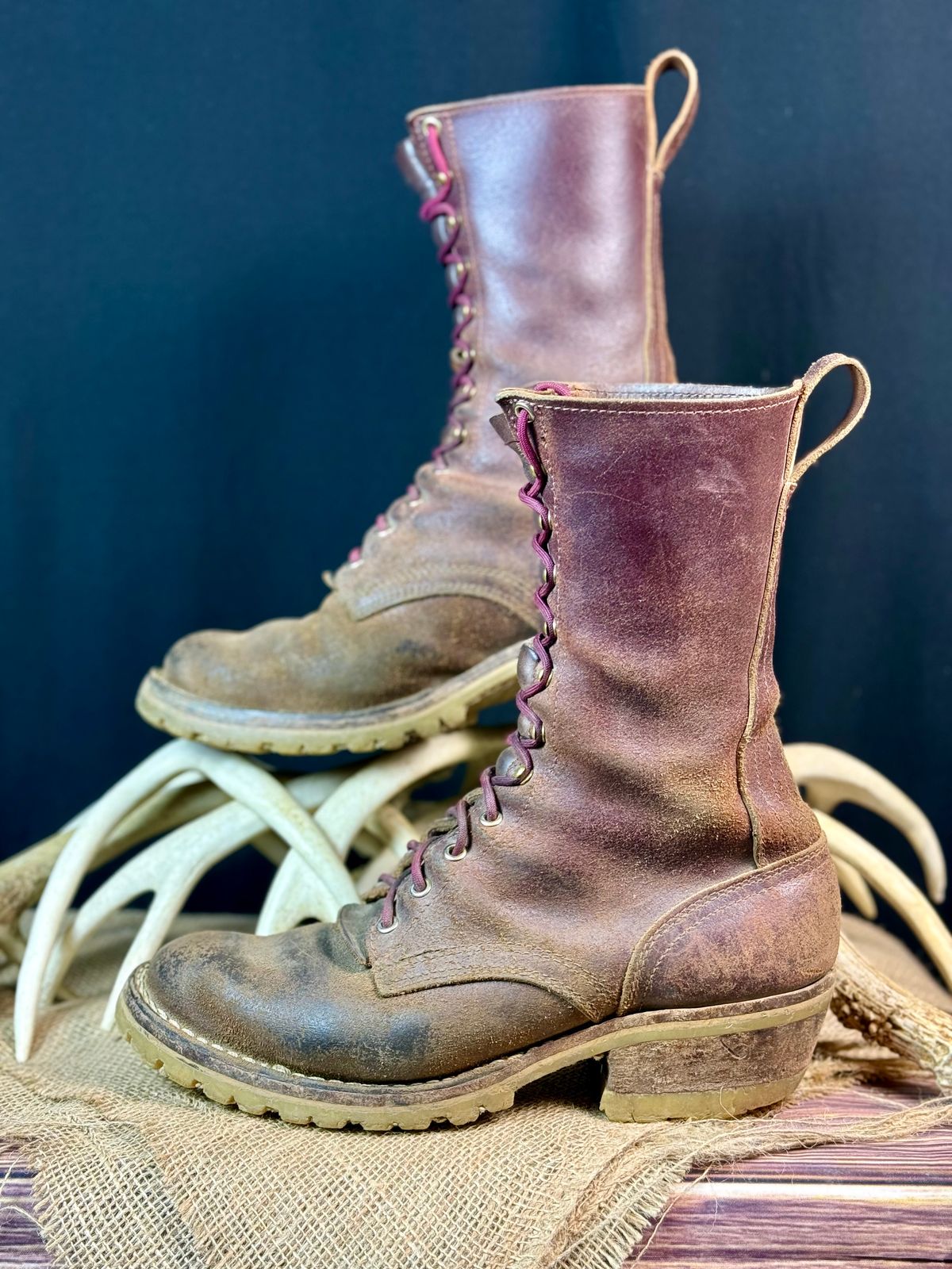 Photo by DocLineman on May 3, 2025 of the Nicks MTO in Horween Tan Waxed Flesh.