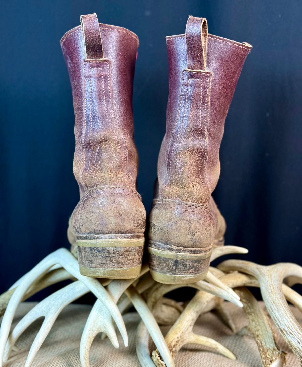 Photo by DocLineman on May 3, 2025 of the Nicks MTO in Horween Tan Waxed Flesh.