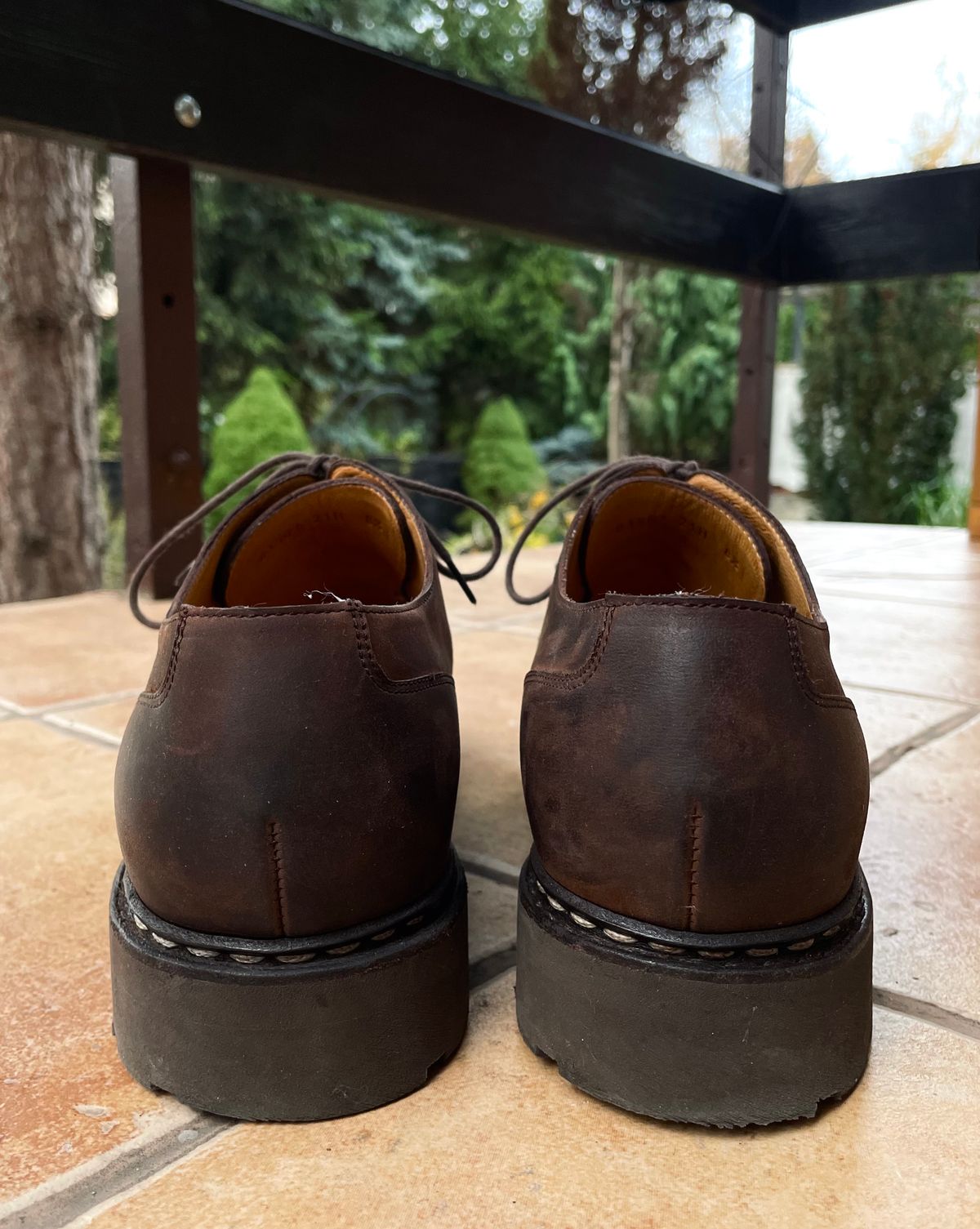 Photo by frans on November 5, 2022 of the Paraboot Chambord in Nubuck Gringo.