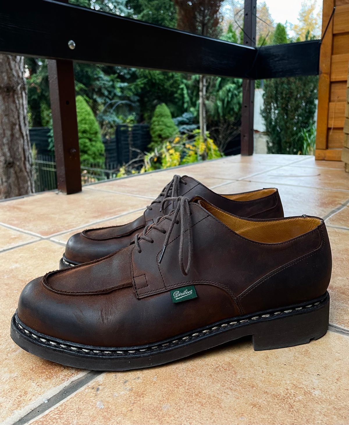 Photo by frans on November 5, 2022 of the Paraboot Chambord in Nubuck Gringo.