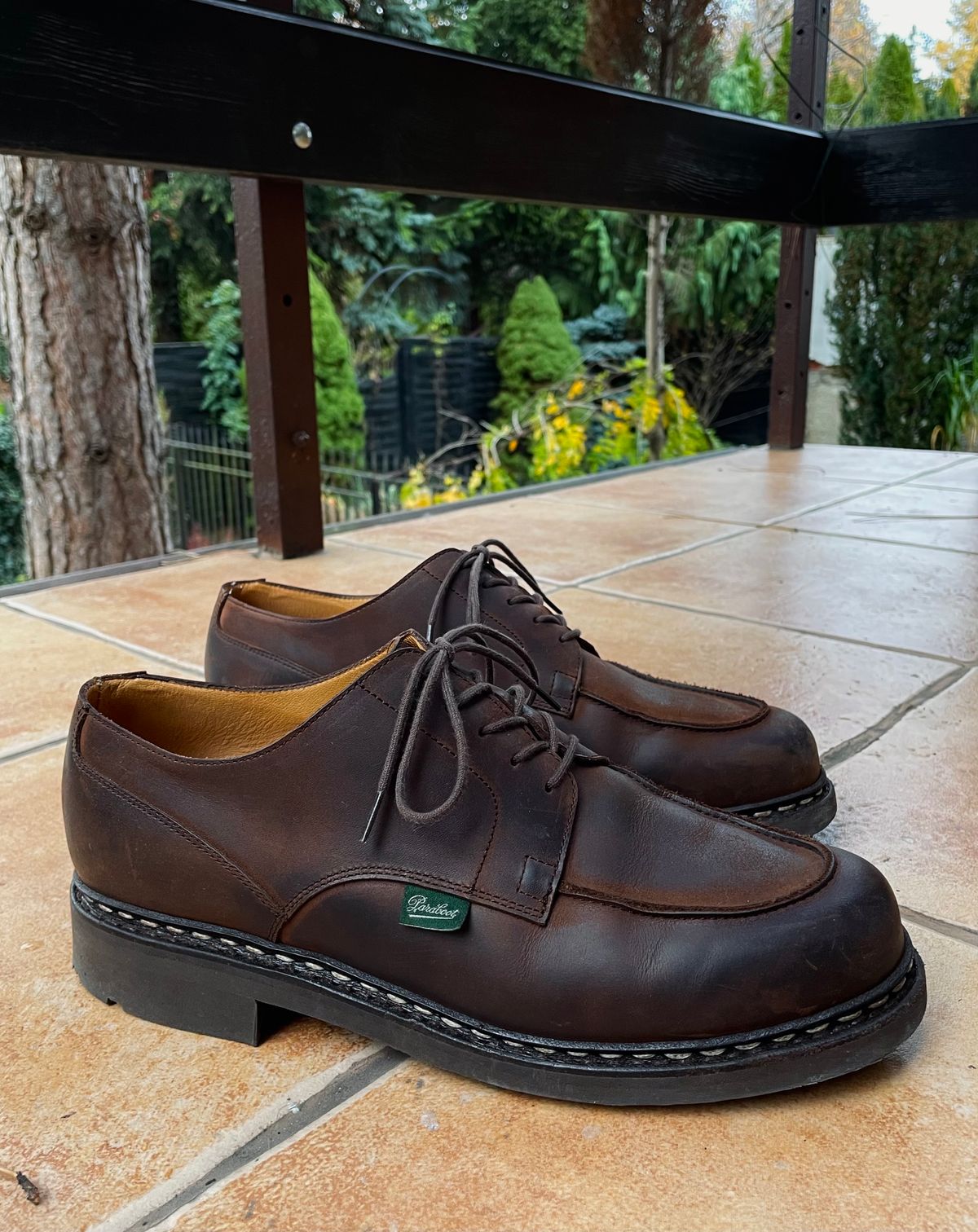 Photo by frans on November 5, 2022 of the Paraboot Chambord in Nubuck Gringo.
