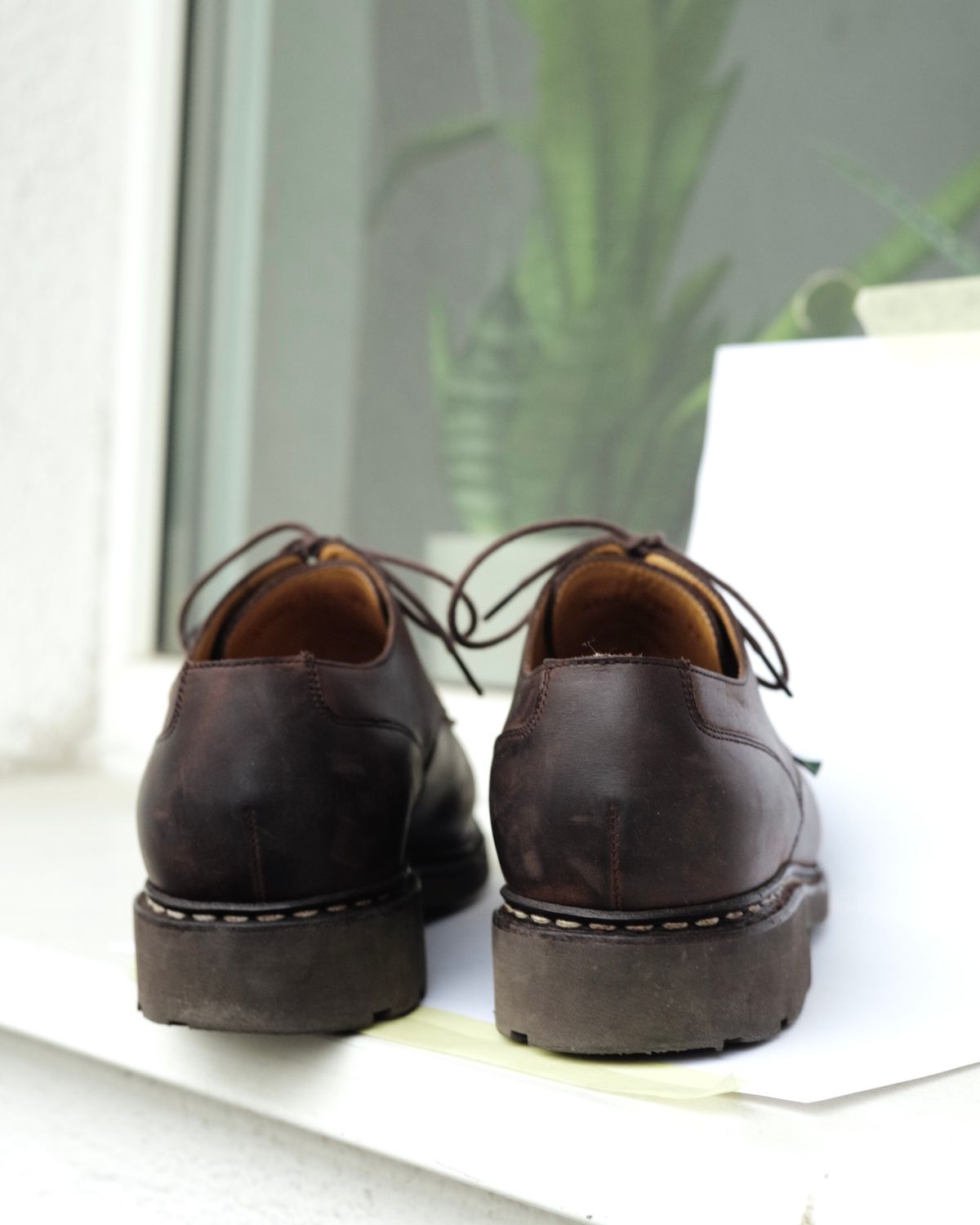 Photo by frans on December 5, 2022 of the Paraboot Chambord in Nubuck Gringo.