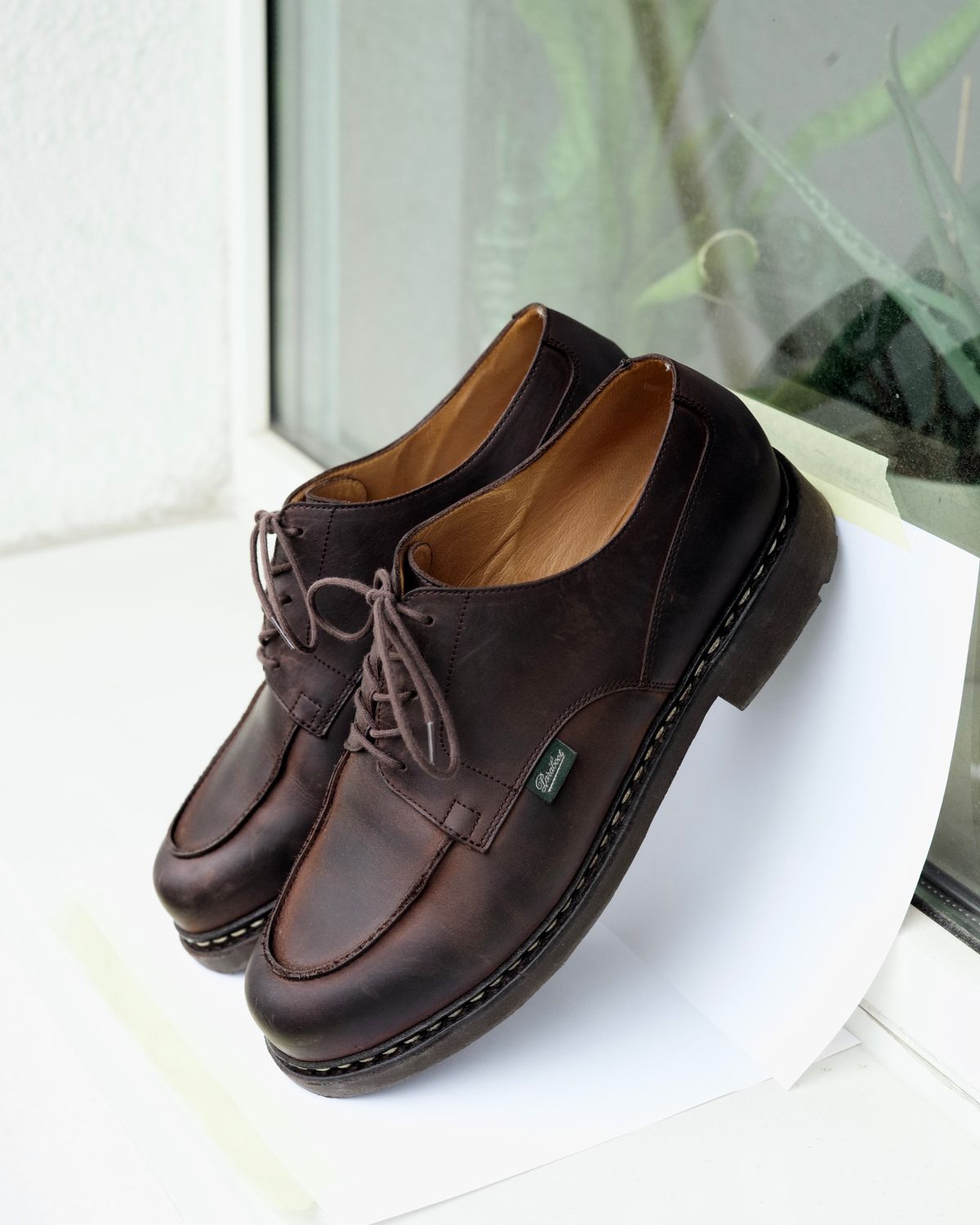 Photo by frans on December 5, 2022 of the Paraboot Chambord in Nubuck Gringo.