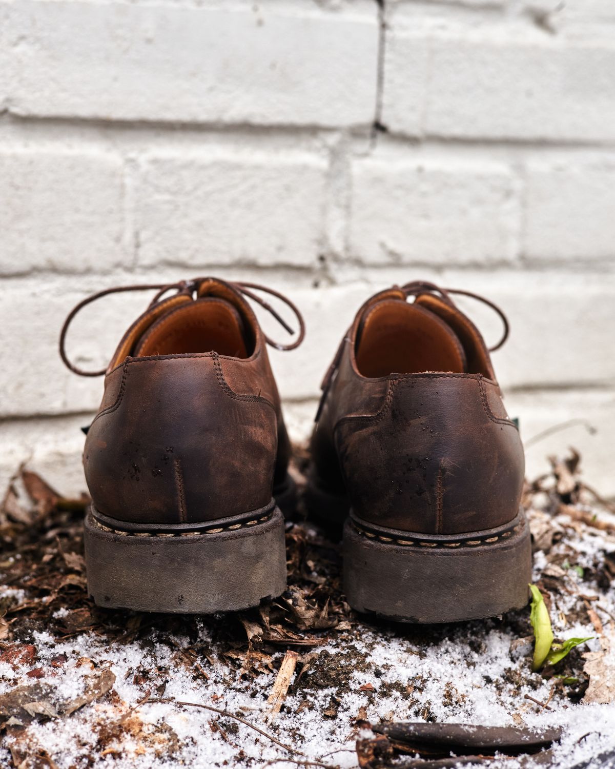 Photo by frans on March 5, 2023 of the Paraboot Chambord in Nubuck Gringo.