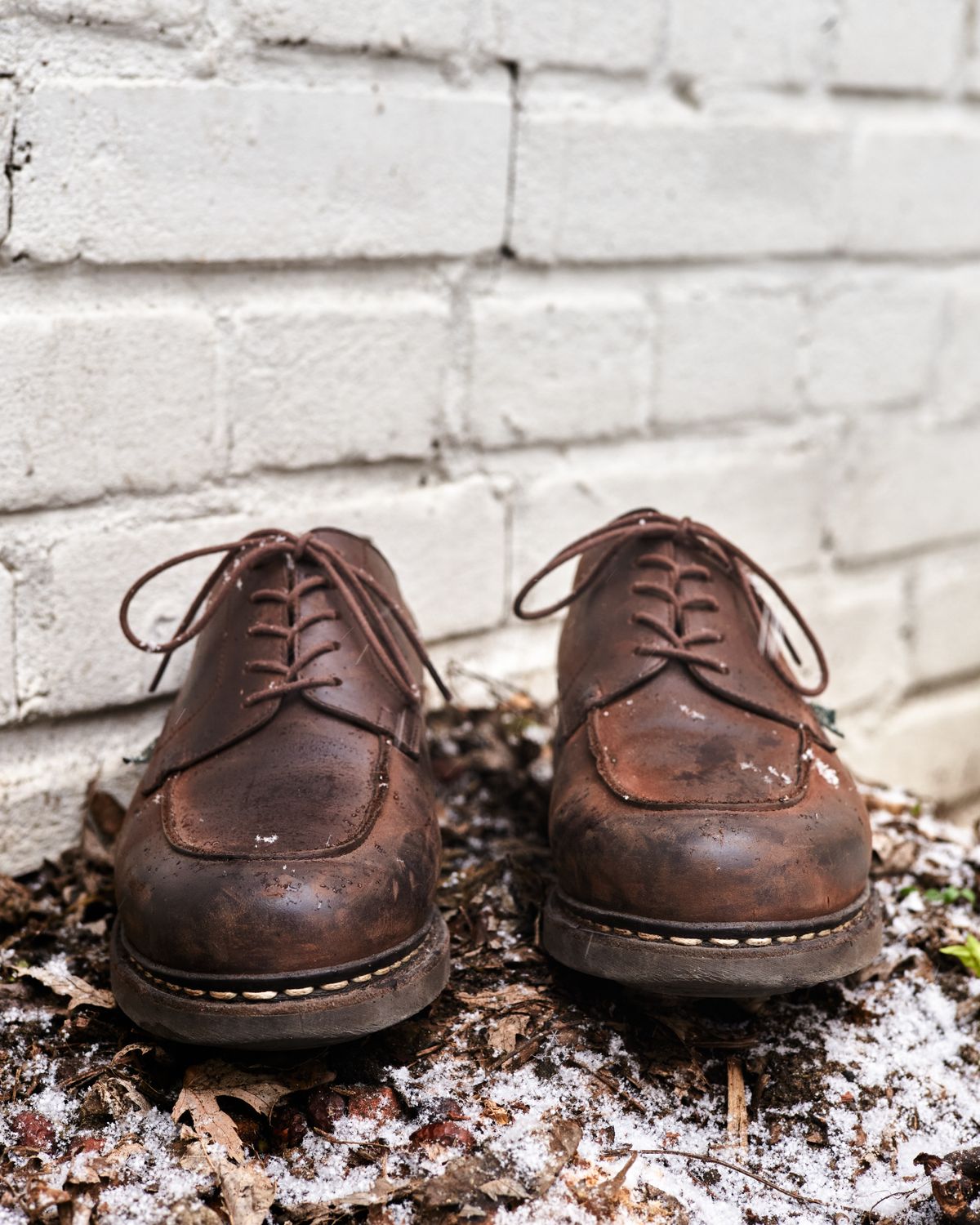 Photo by frans on March 5, 2023 of the Paraboot Chambord in Nubuck Gringo.