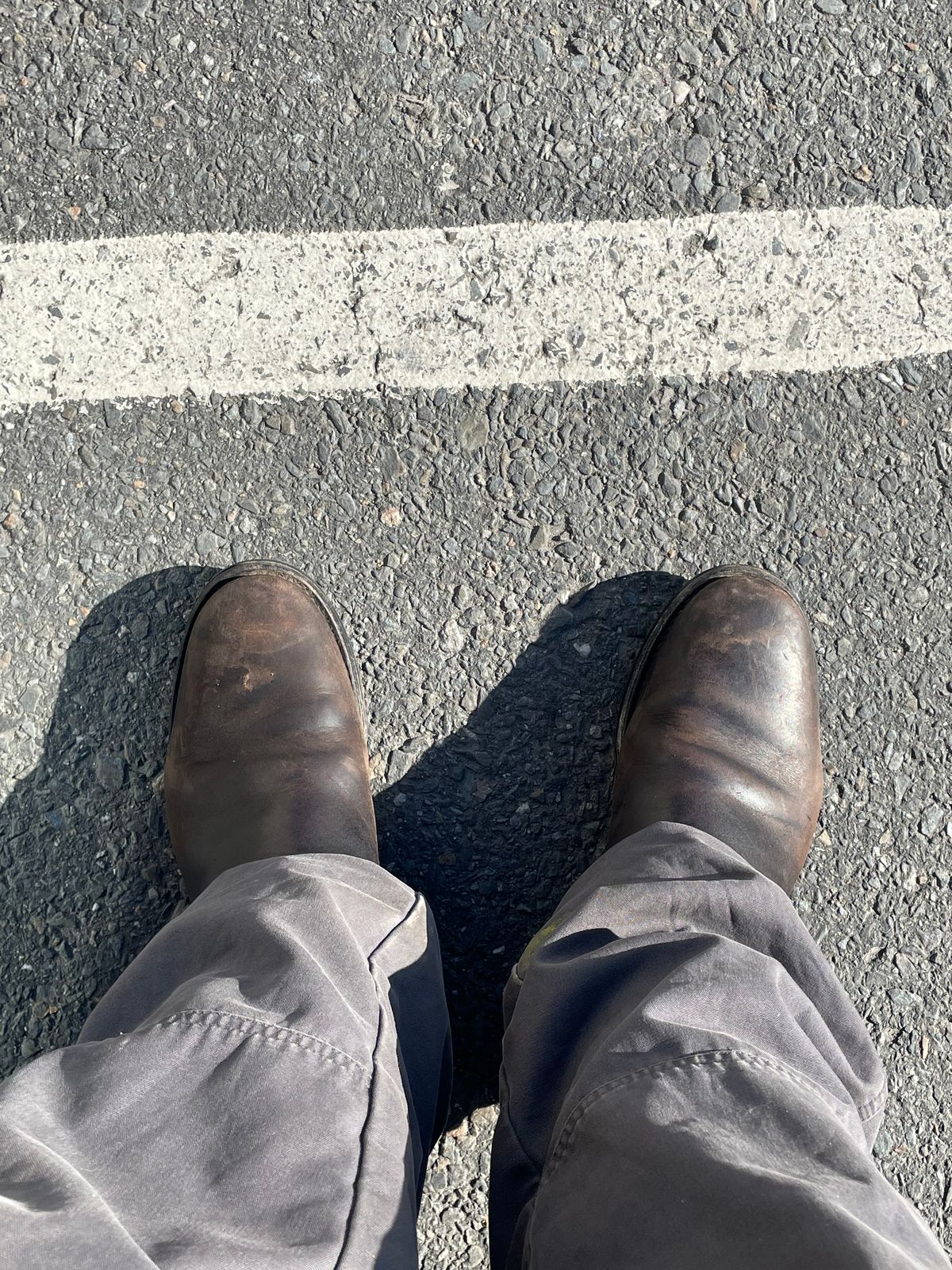 Photo by 9268Klondike on March 14, 2026 of the Attractions BILTBUCK Engineer Boots in Black Italian Horsebutt.