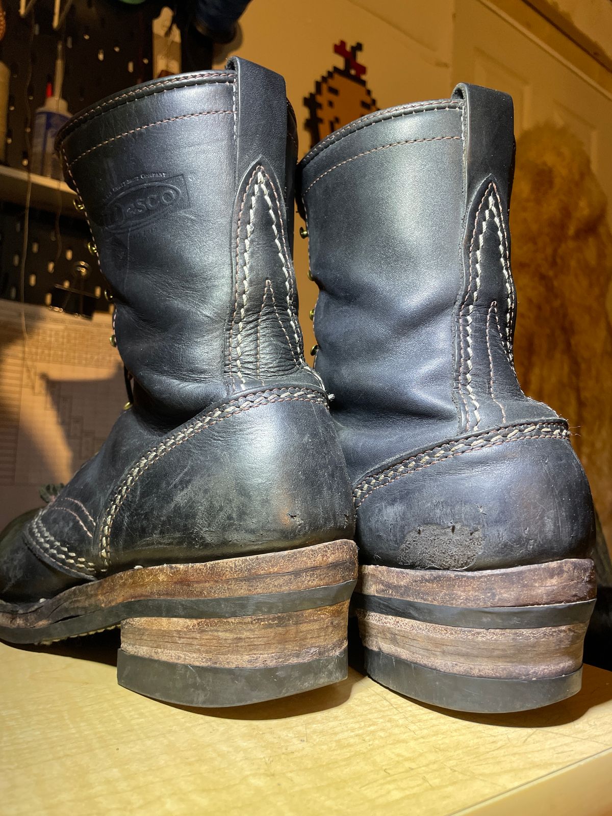 Photo by 9268Klondike on February 15, 2026 of the Wesco Jobmaster in Unknown Leather.