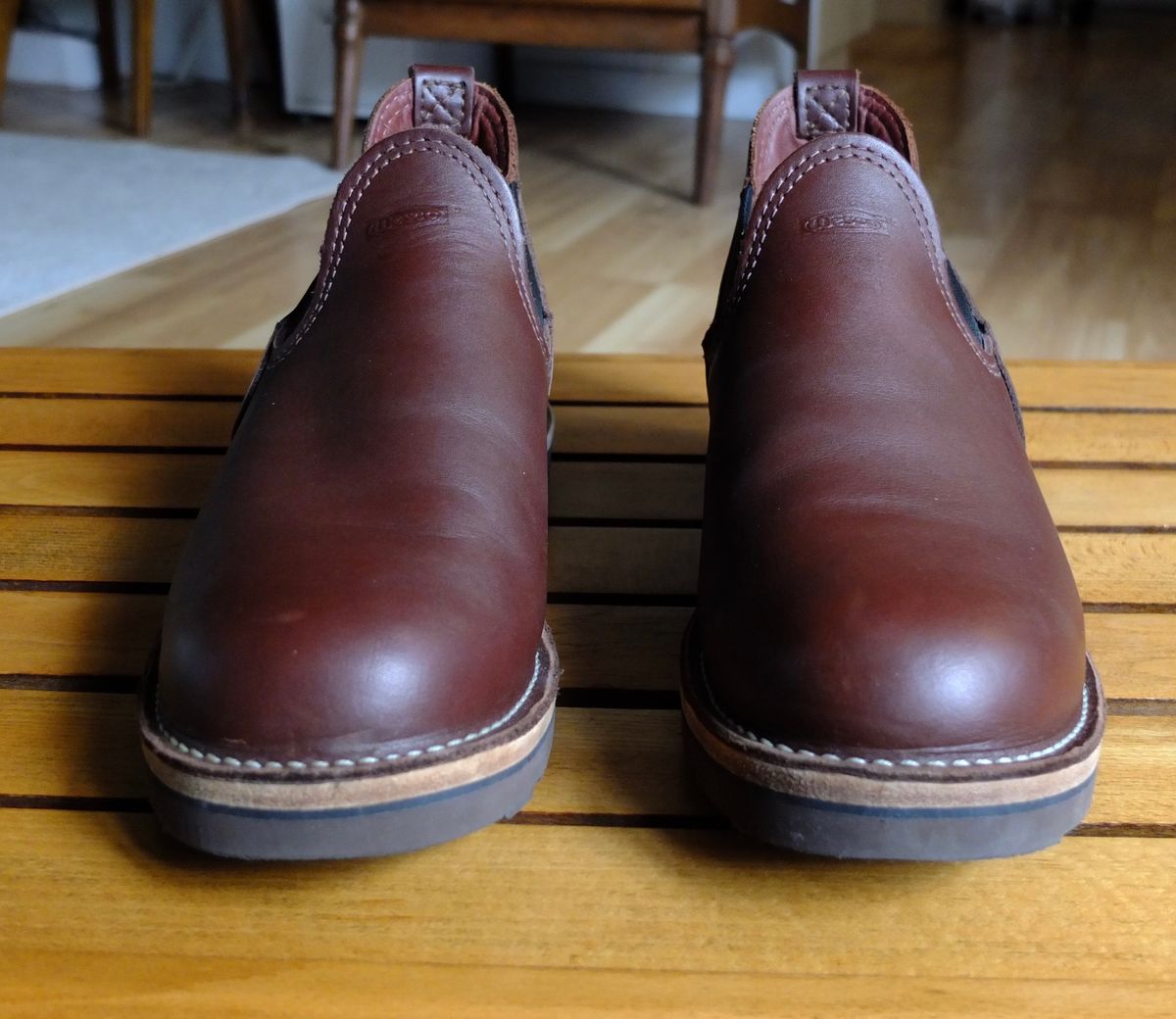 Photo by old_walrus on November 4, 2023 of the Wesco Romeo in Seidel Brown Oil Tan.