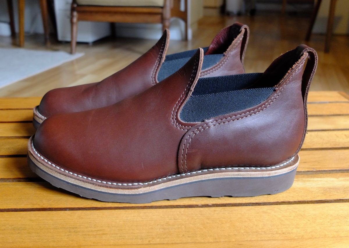 Photo by old_walrus on November 4, 2023 of the Wesco Romeo in Seidel Brown Oil Tan.