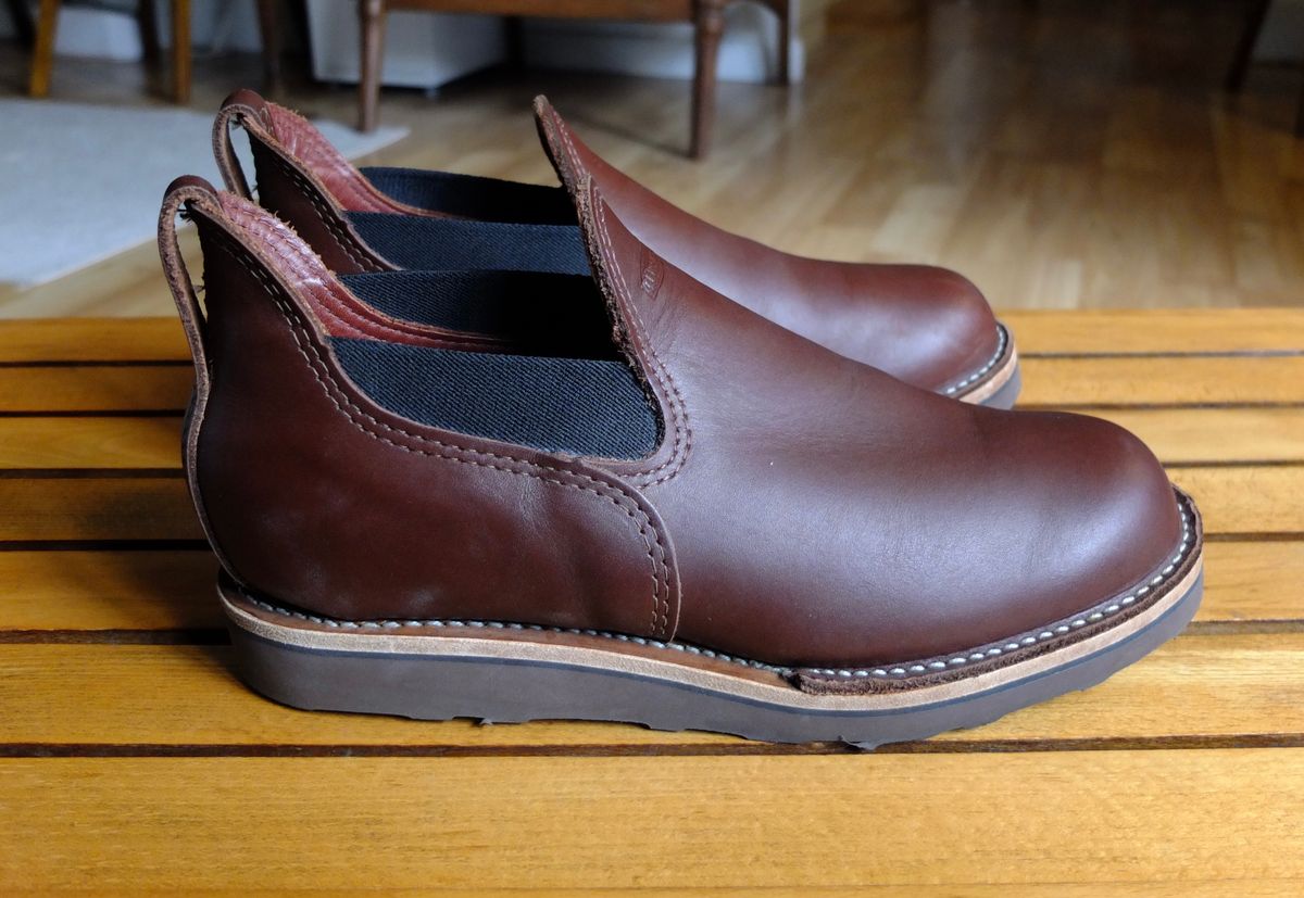 Photo by old_walrus on November 4, 2023 of the Wesco Romeo in Seidel Brown Oil Tan.