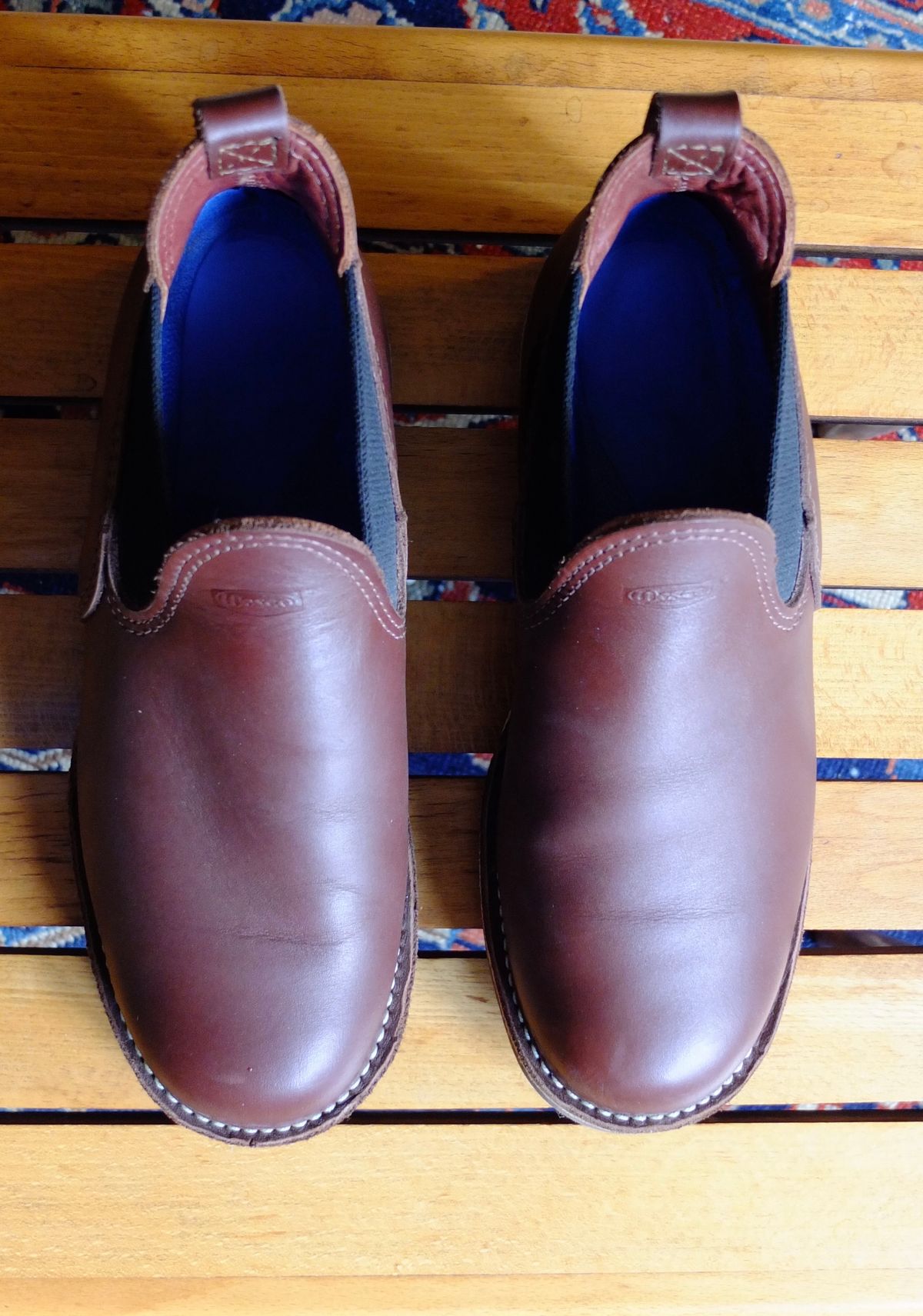 Photo by old_walrus on November 4, 2023 of the Wesco Romeo in Seidel Brown Oil Tan.