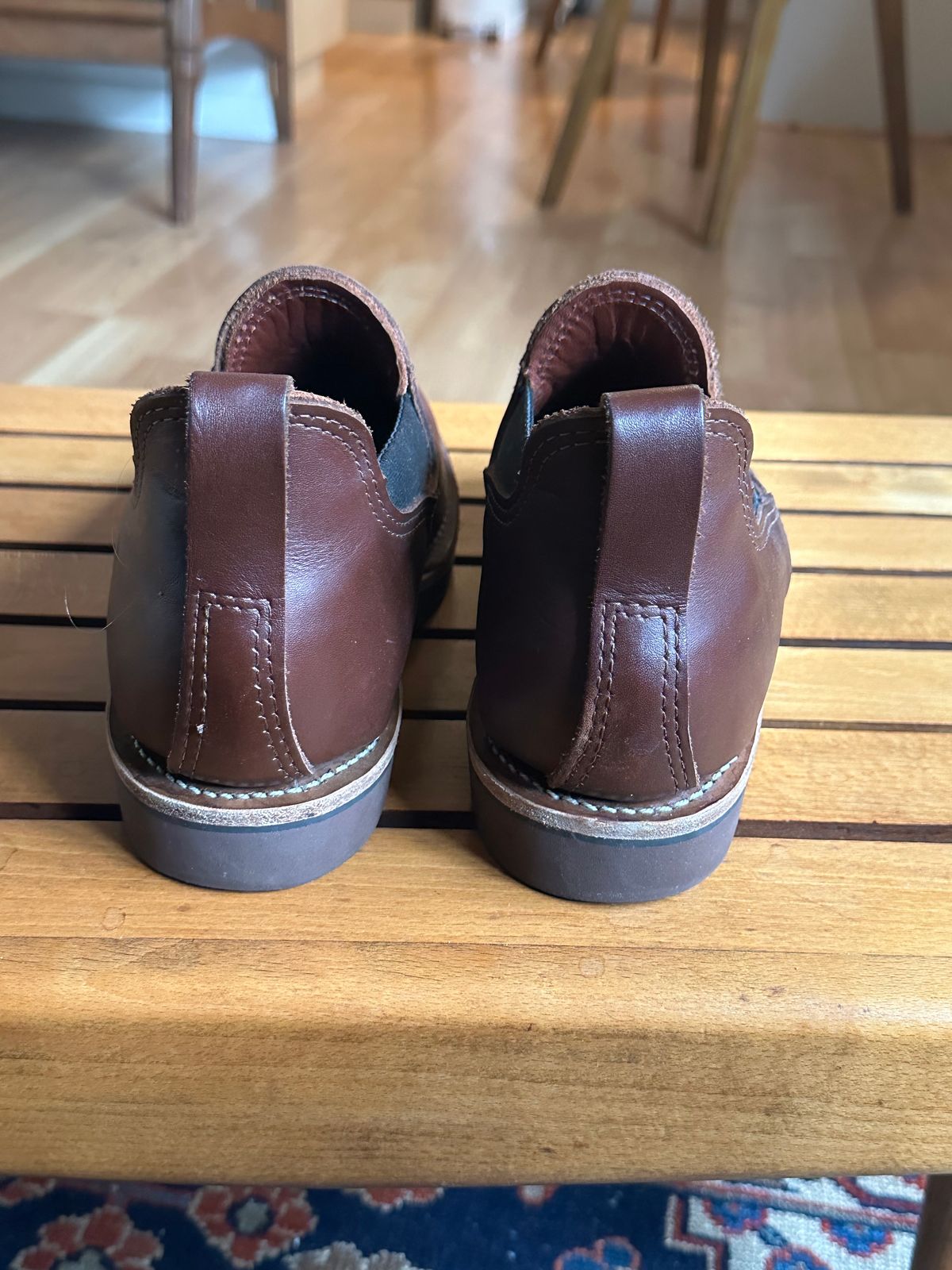 Photo by old_walrus on December 4, 2023 of the Wesco Romeo in Seidel Brown Oil Tan.