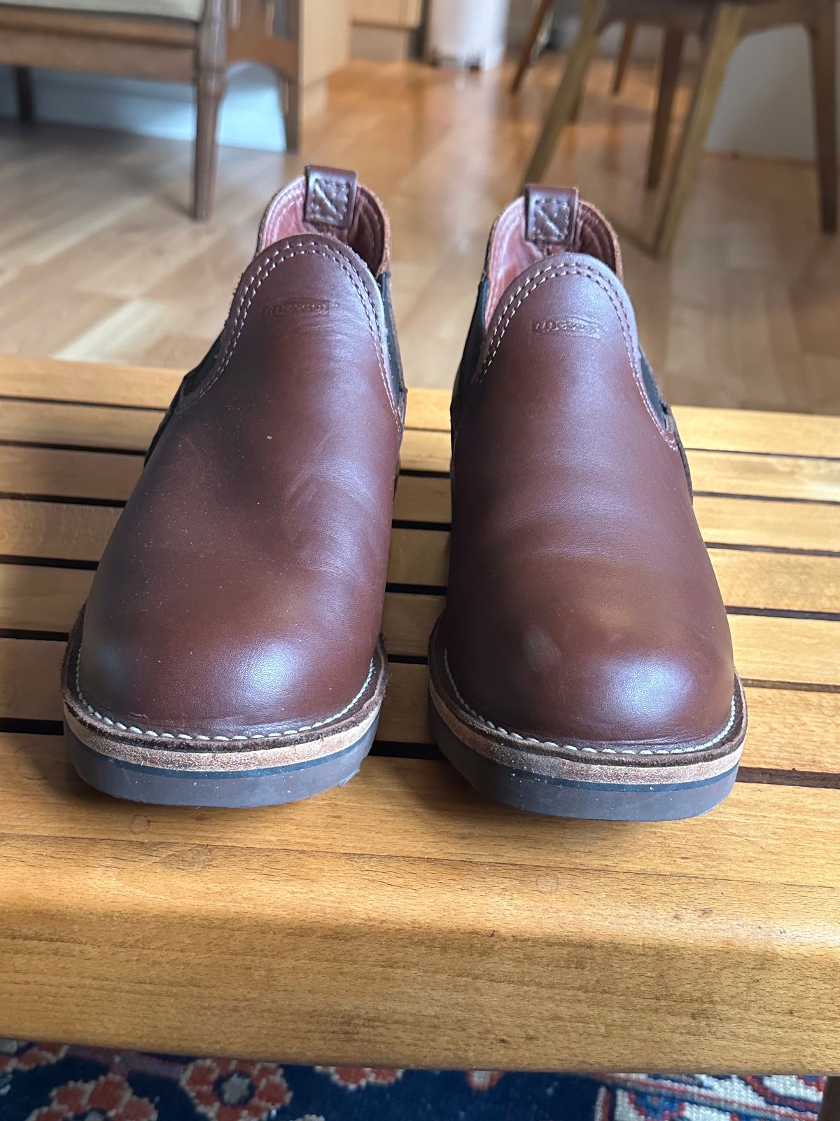 Photo by old_walrus on December 4, 2023 of the Wesco Romeo in Seidel Brown Oil Tan.