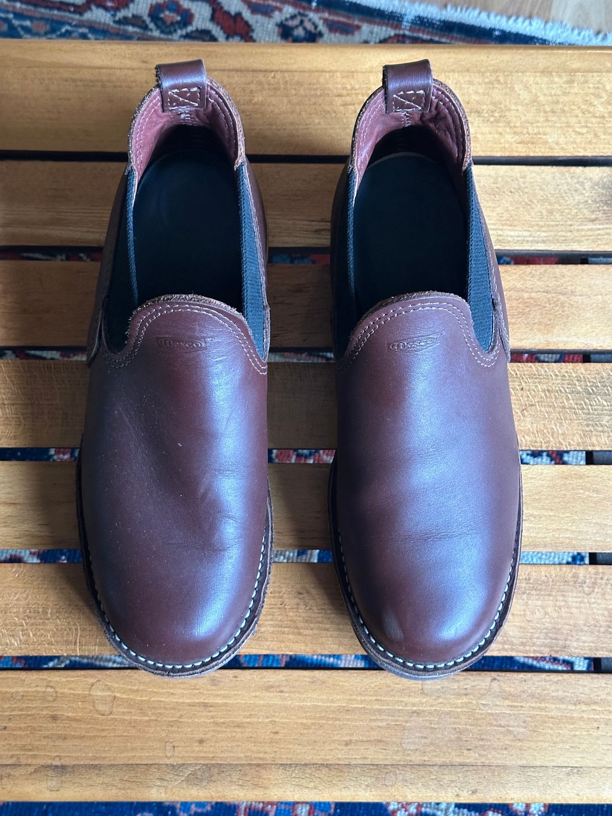 Photo by old_walrus on December 4, 2023 of the Wesco Romeo in Seidel Brown Oil Tan.