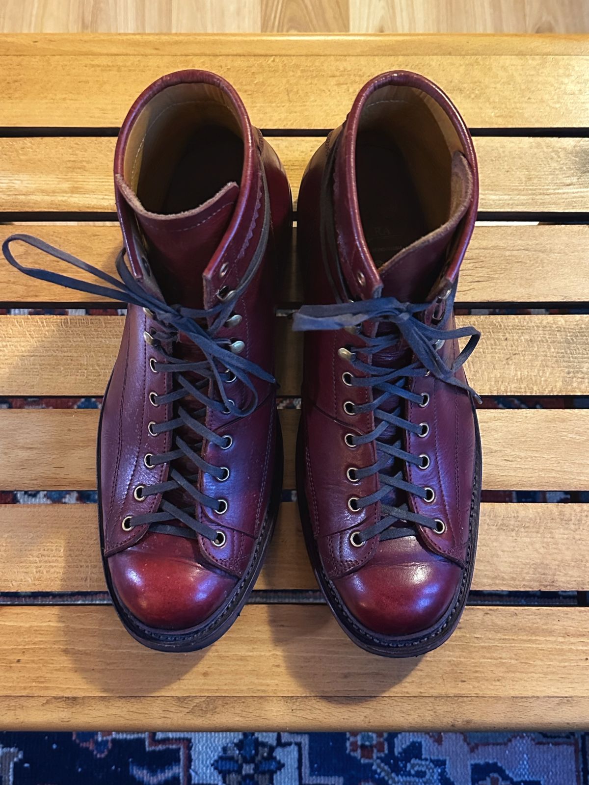 Photo by old_walrus on February 5, 2025 of the Sagara Cordmaster in Indonesian Oil Tanned Merlot.