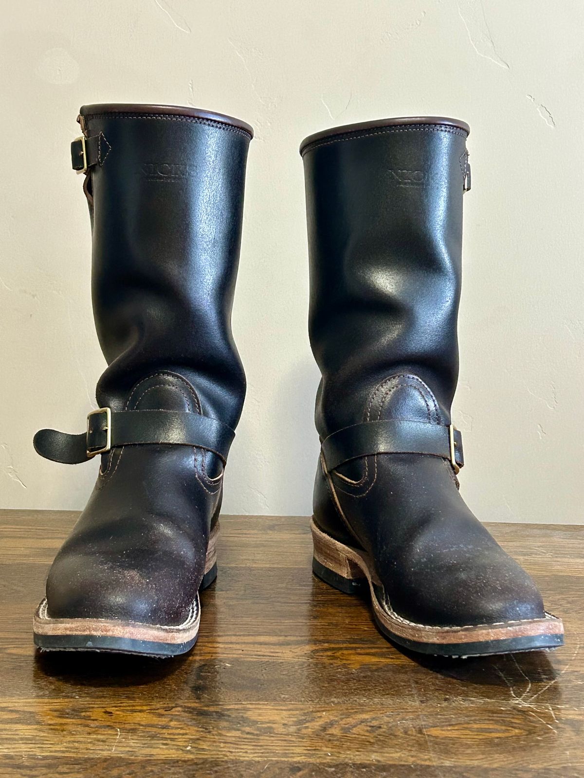 Photo by blytle on February 5, 2024 of the Nicks Renegade in Horween Brown Waxed Flesh.