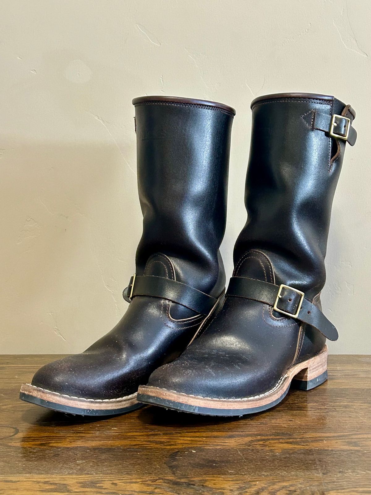Photo by blytle on February 5, 2024 of the Nicks Renegade in Horween Brown Waxed Flesh.