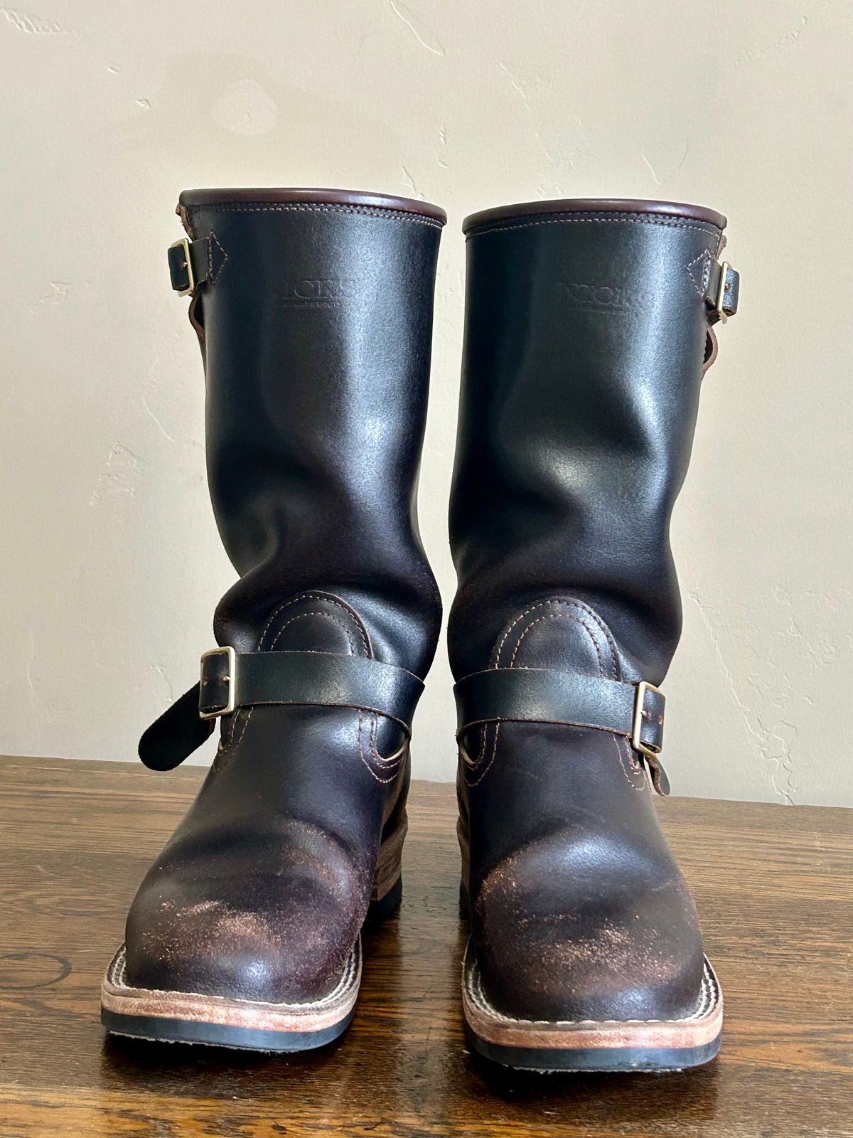 Photo by blytle on March 5, 2024 of the Nicks Renegade in Horween Brown Waxed Flesh.