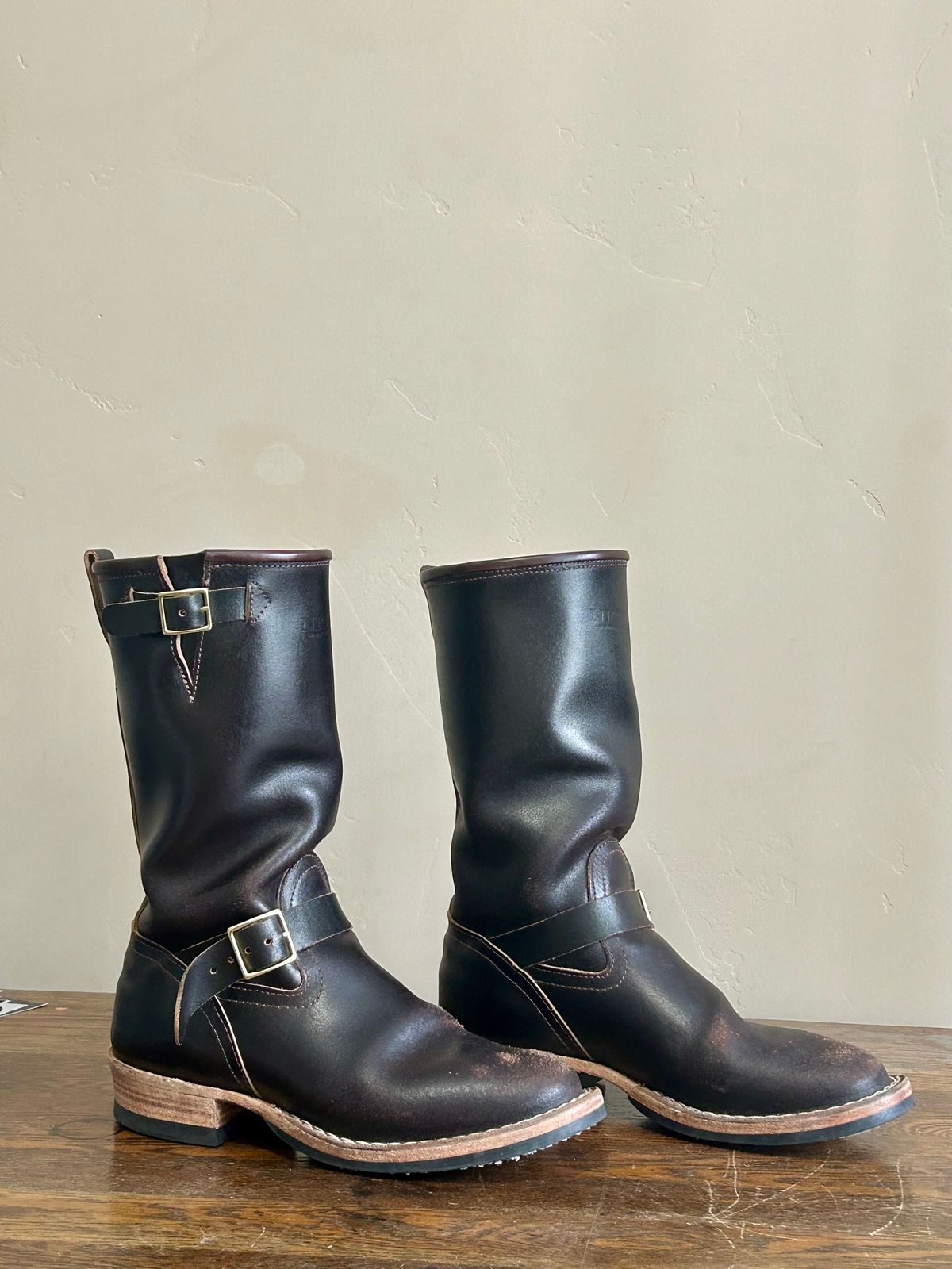 Photo by blytle on March 5, 2024 of the Nicks Renegade in Horween Brown Waxed Flesh.
