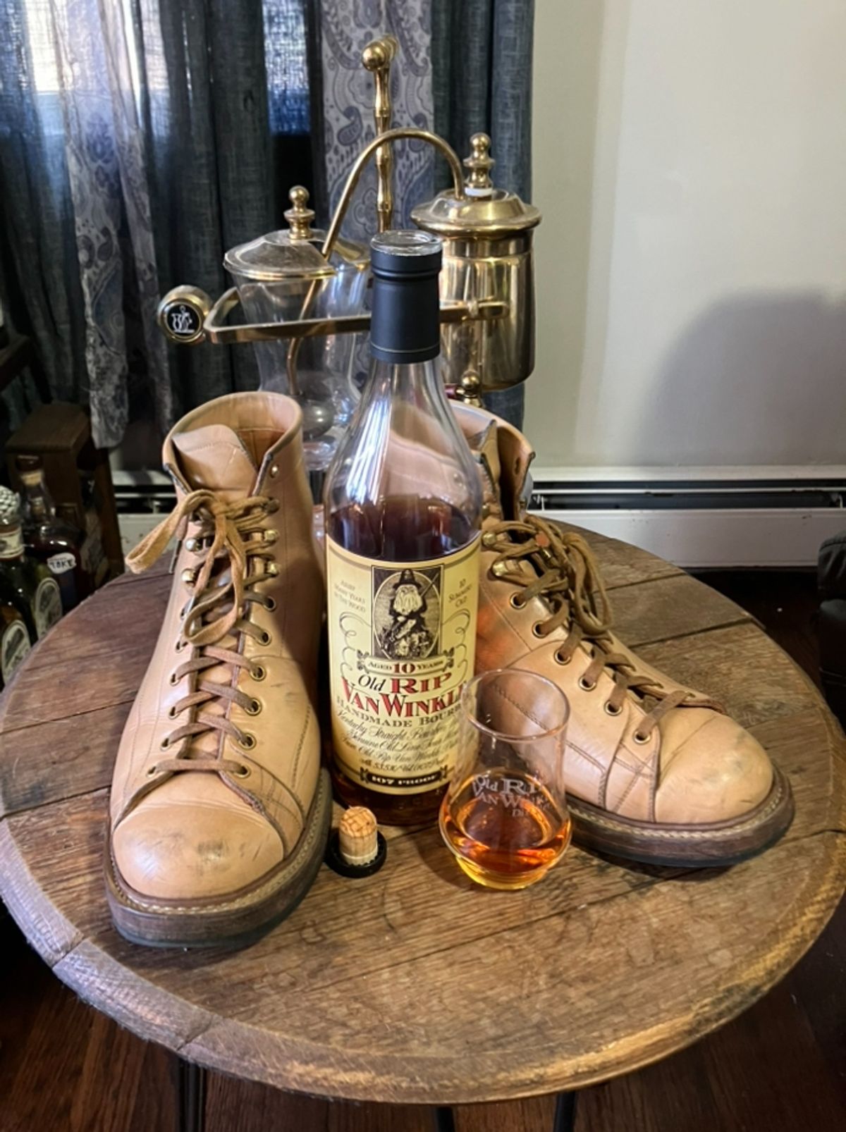 Photo by Bobs0108 on April 1, 2025 of the Sagara Cordmaster in Indonesian Natural Veg Tan.