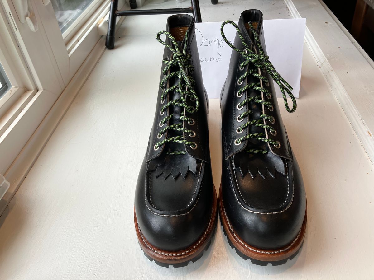 Photo by Bobs0108 on October 1, 2023 of the Johnny Works RL01 in Unknown Leather.