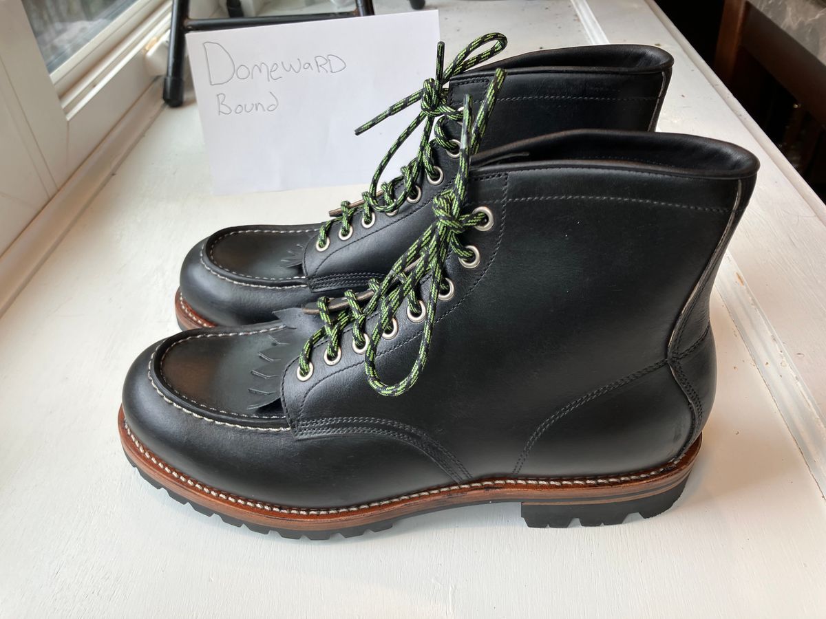 Photo by Bobs0108 on October 1, 2023 of the Johnny Works RL01 in Unknown Leather.