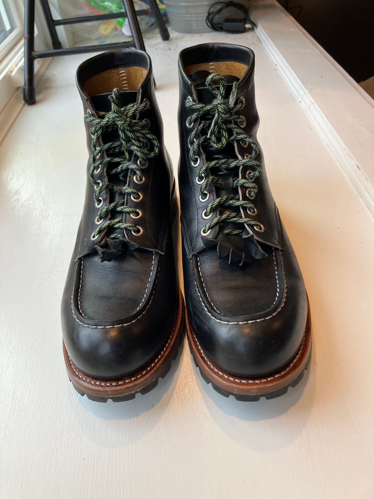 Photo by Bobs0108 on November 1, 2023 of the Johnny Works RL01 in Unknown Leather.