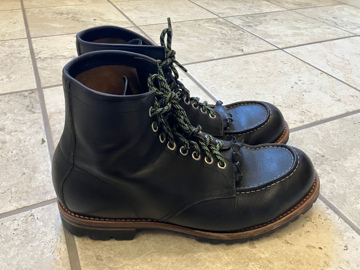Photo by Bobs0108 on March 3, 2024 of the Johnny Works RL01 in Unknown Leather.