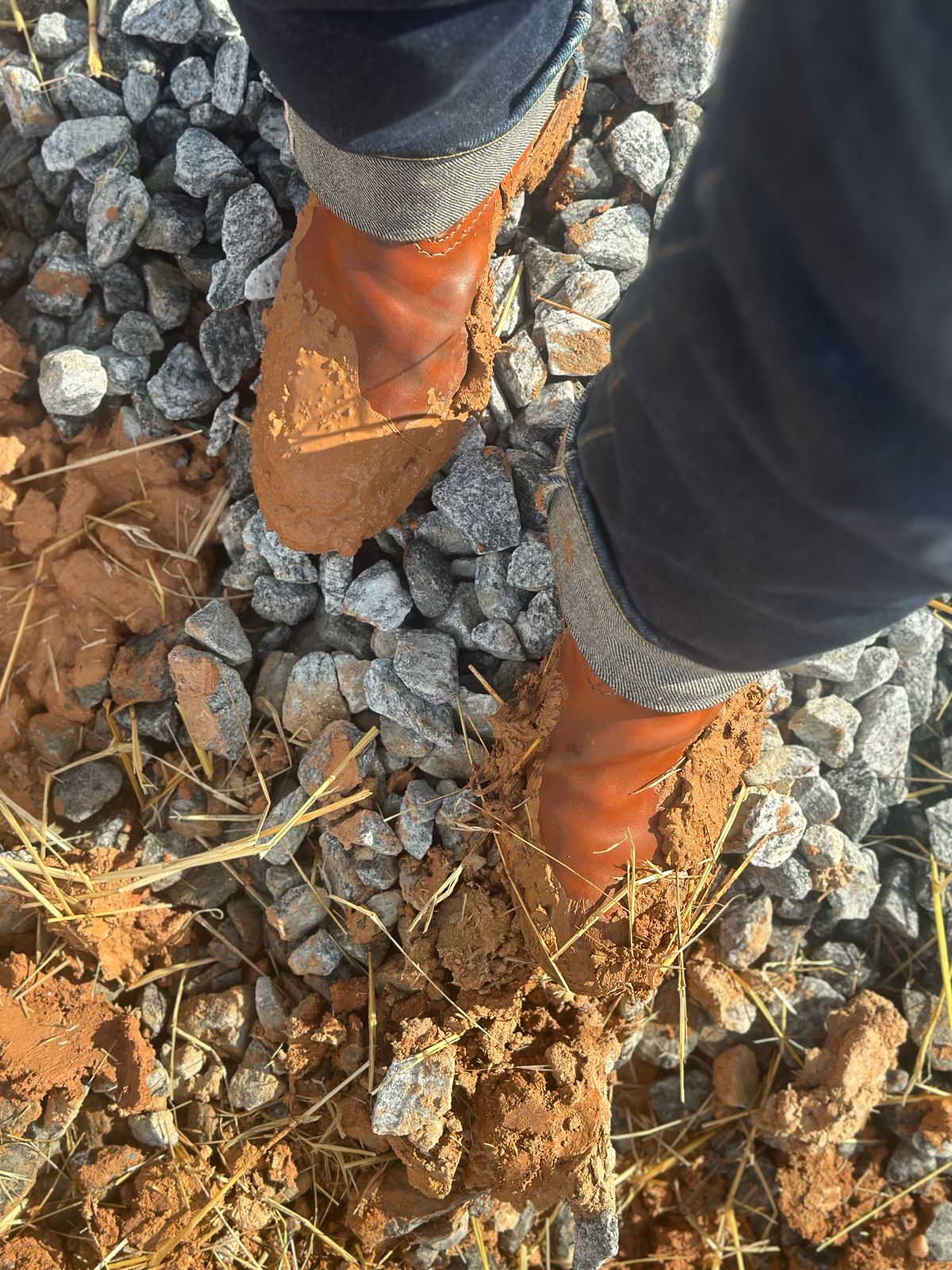 Photo by northsouthdenimguy on March 6, 2026 of the Wesco Morrison in Maryam Glazed Natural Horsehide.