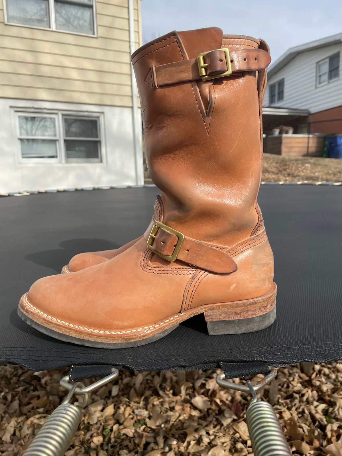 Photo by MrSaver on February 3, 2023 of the Wesco Mister Lou in Maryam Natural Horsebutt.
