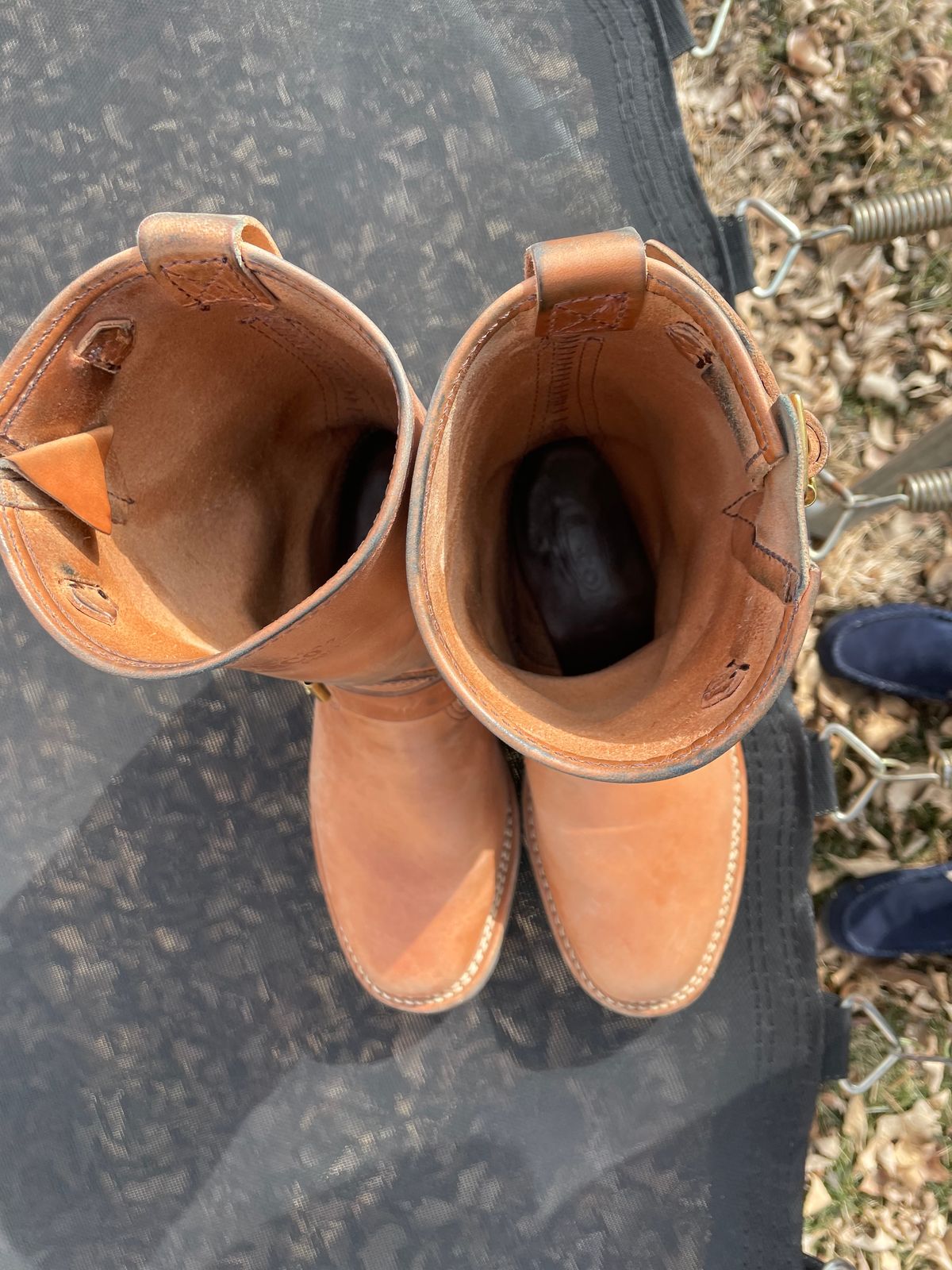 Photo by MrSaver on February 3, 2023 of the Wesco Mister Lou in Maryam Natural Horsebutt.