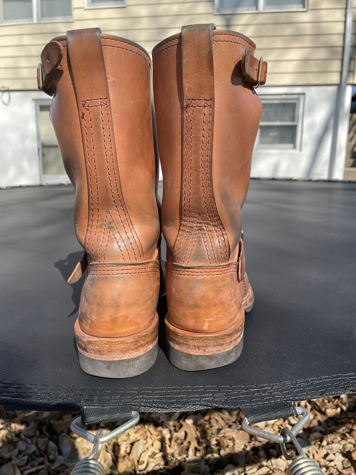 Photo by MrSaver on March 3, 2023 of the Wesco Mister Lou in Maryam Natural Horsebutt.
