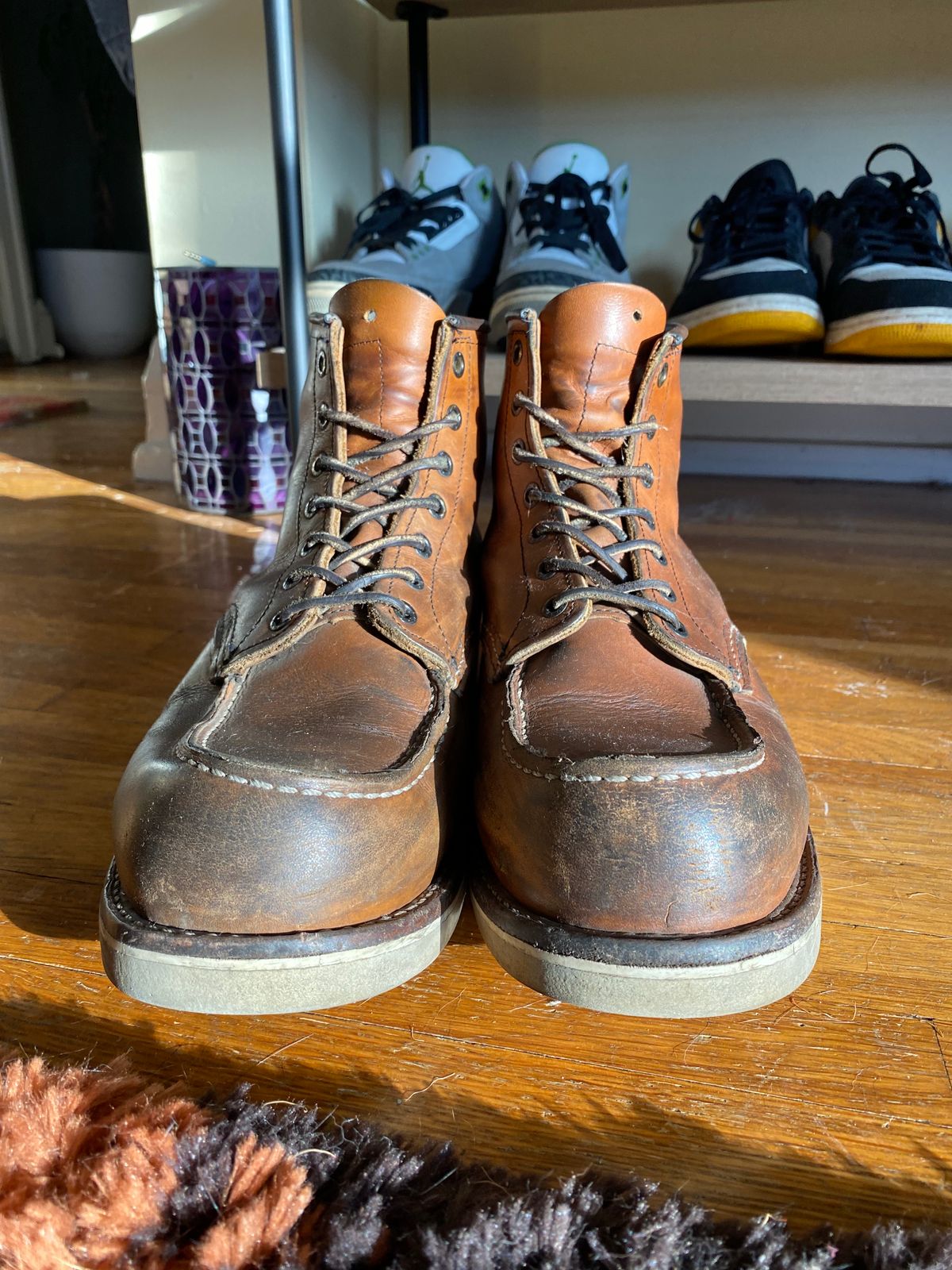 Photo by jslatt on January 4, 2023 of the Red Wing 6-Inch Classic Moc in S.B. Foot Oro Legacy.