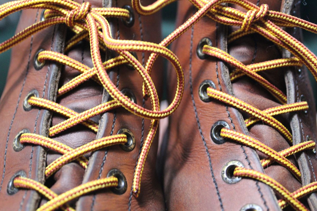 Photo by jslatt on April 4, 2023 of the Red Wing 6-Inch Classic Moc in S.B. Foot Oro Legacy.