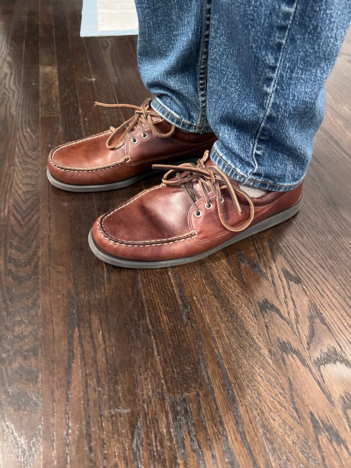 Photo by Snailchang on May 18, 2025 of the Quoddy Blucher in Horween Brown Chromexcel.