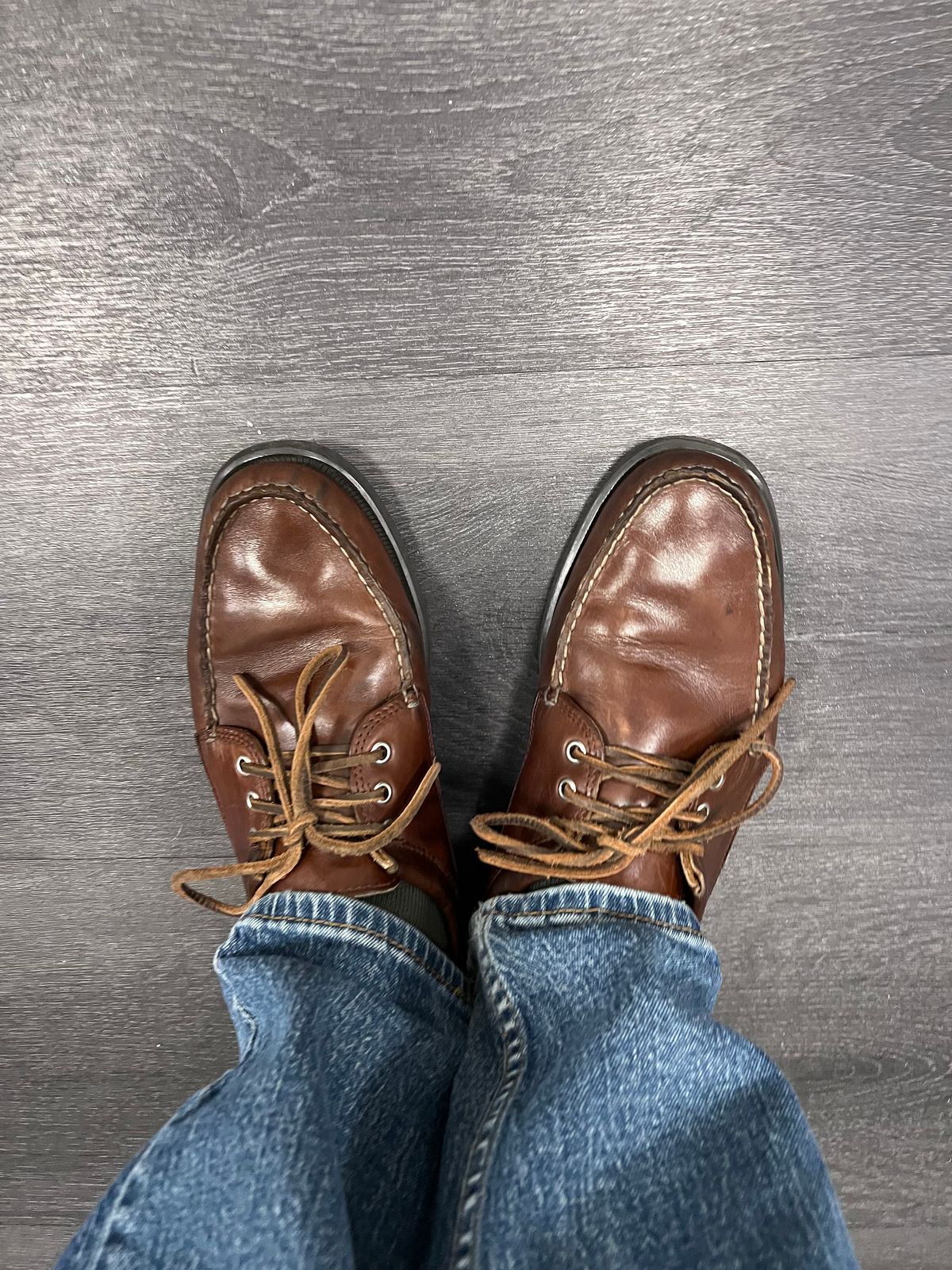 Photo by Snailchang on September 18, 2025 of the Quoddy Blucher in Horween Brown Chromexcel.