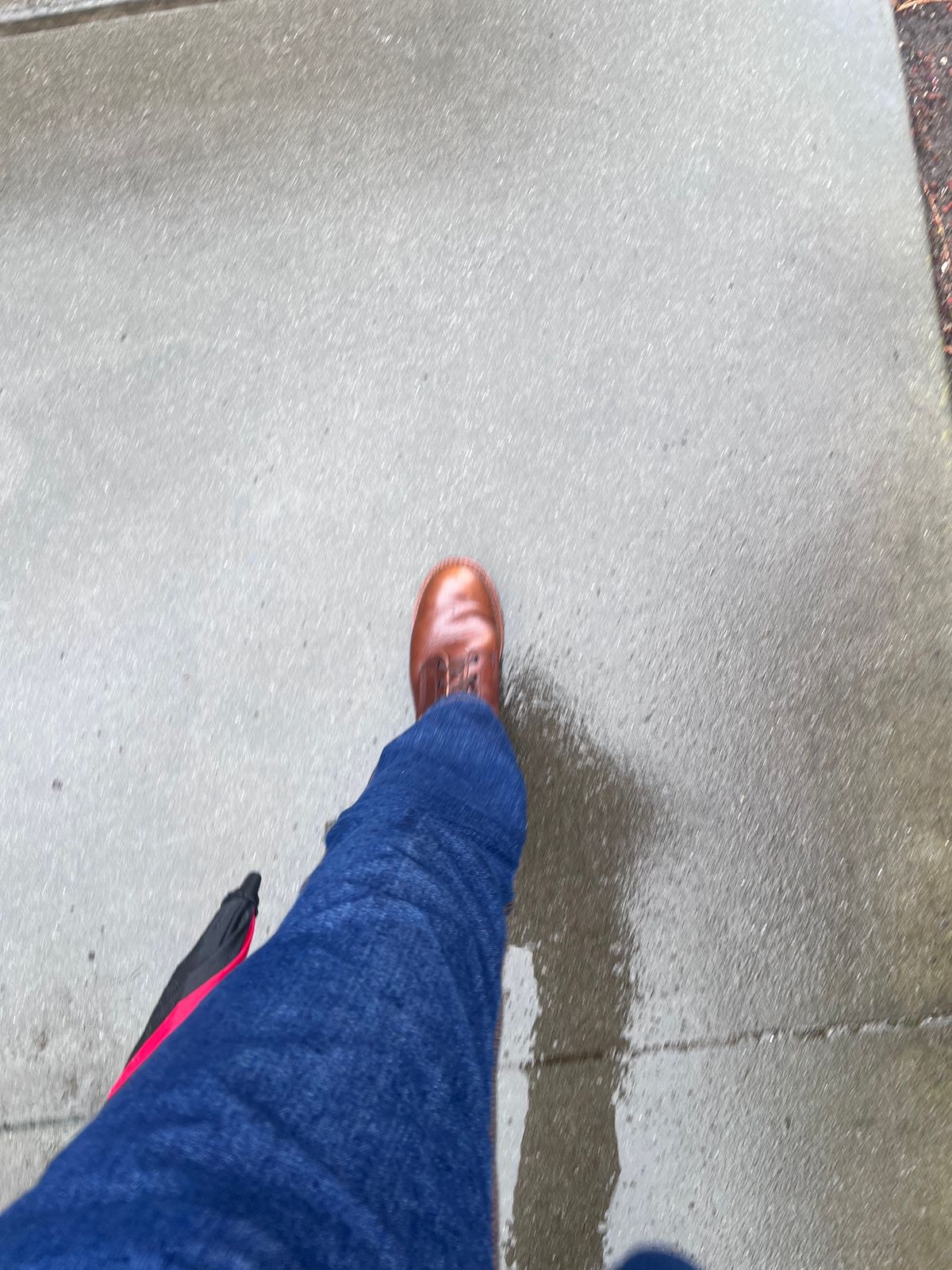 Photo by Snailchang on February 13, 2025 of the Red Wing Beckman in S.B. Foot Cigar Featherstone.