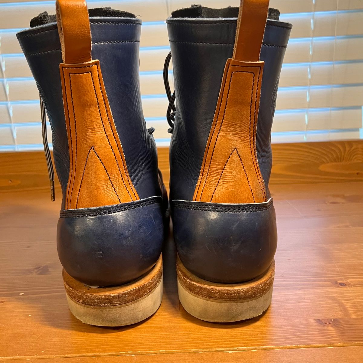 Photo by judgewedge on February 5, 2024 of the Frank's Boots Rainier in Wickett & Craig Tan English Bridle.
