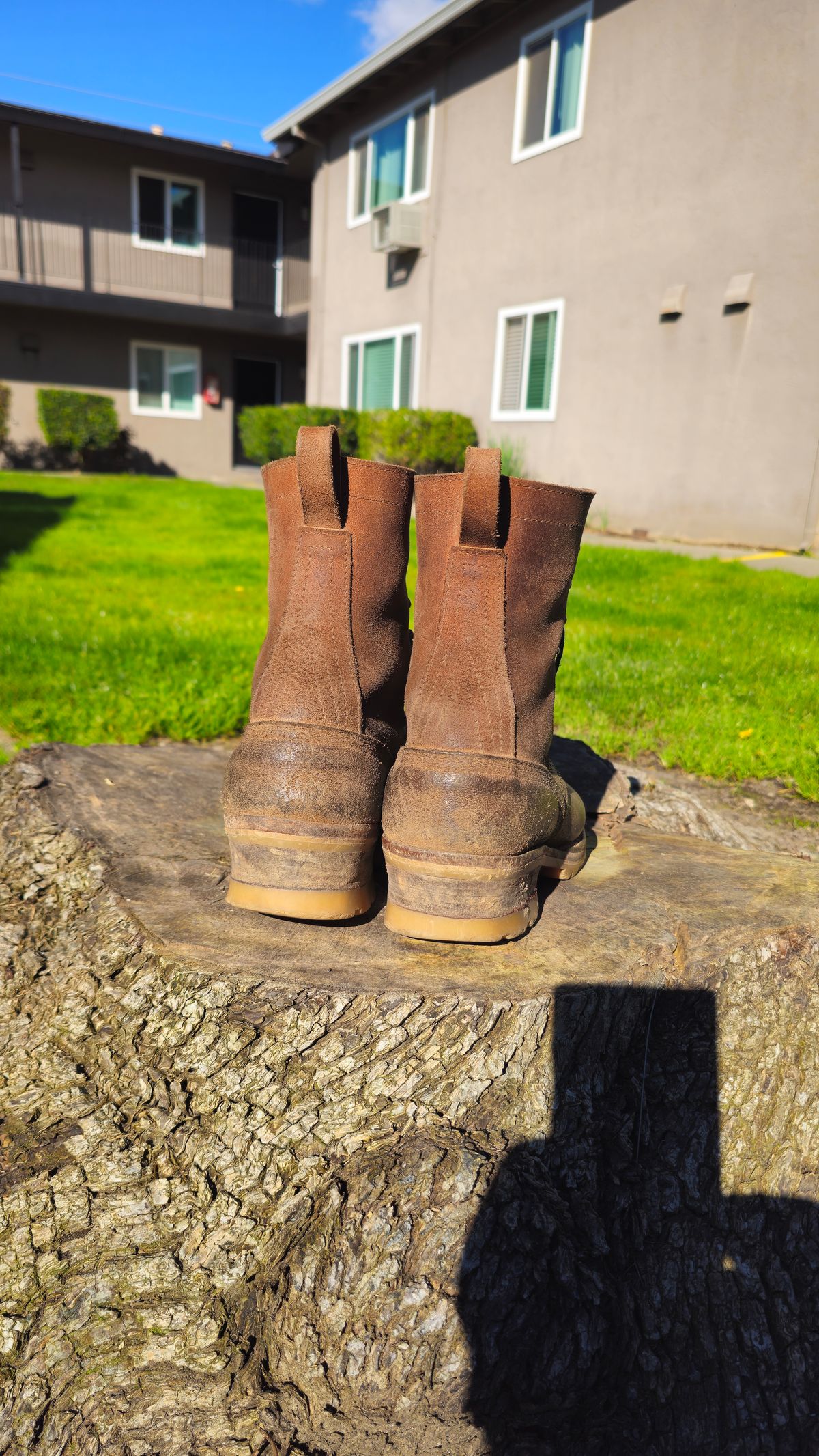 Photo by fozzie_the_bear on March 2, 2026 of the Nicks BuilderPro in Seidel 1964 Tan Roughout.